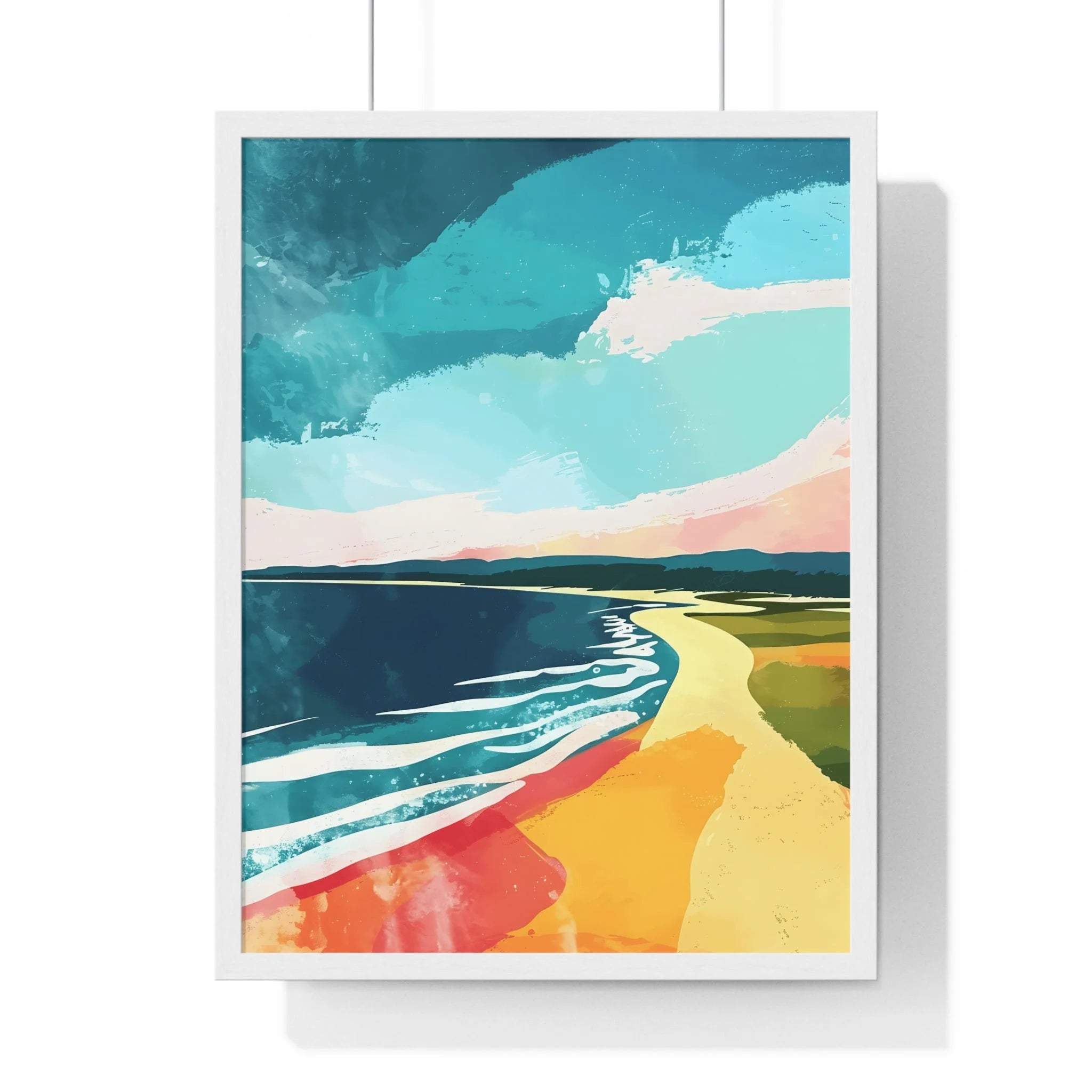 Buy The Best By Artsulli x Color Printify - Vertical Framed Poster - 2025