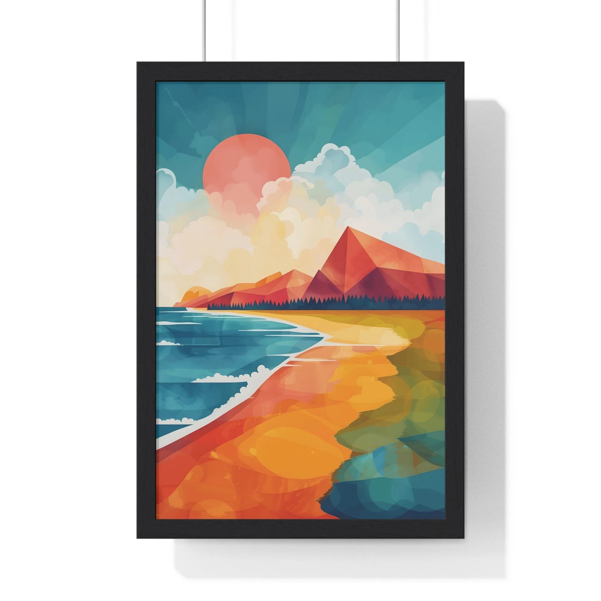 Buy The Best By Artsulli x Color Printify - Vertical Framed Poster - 2025