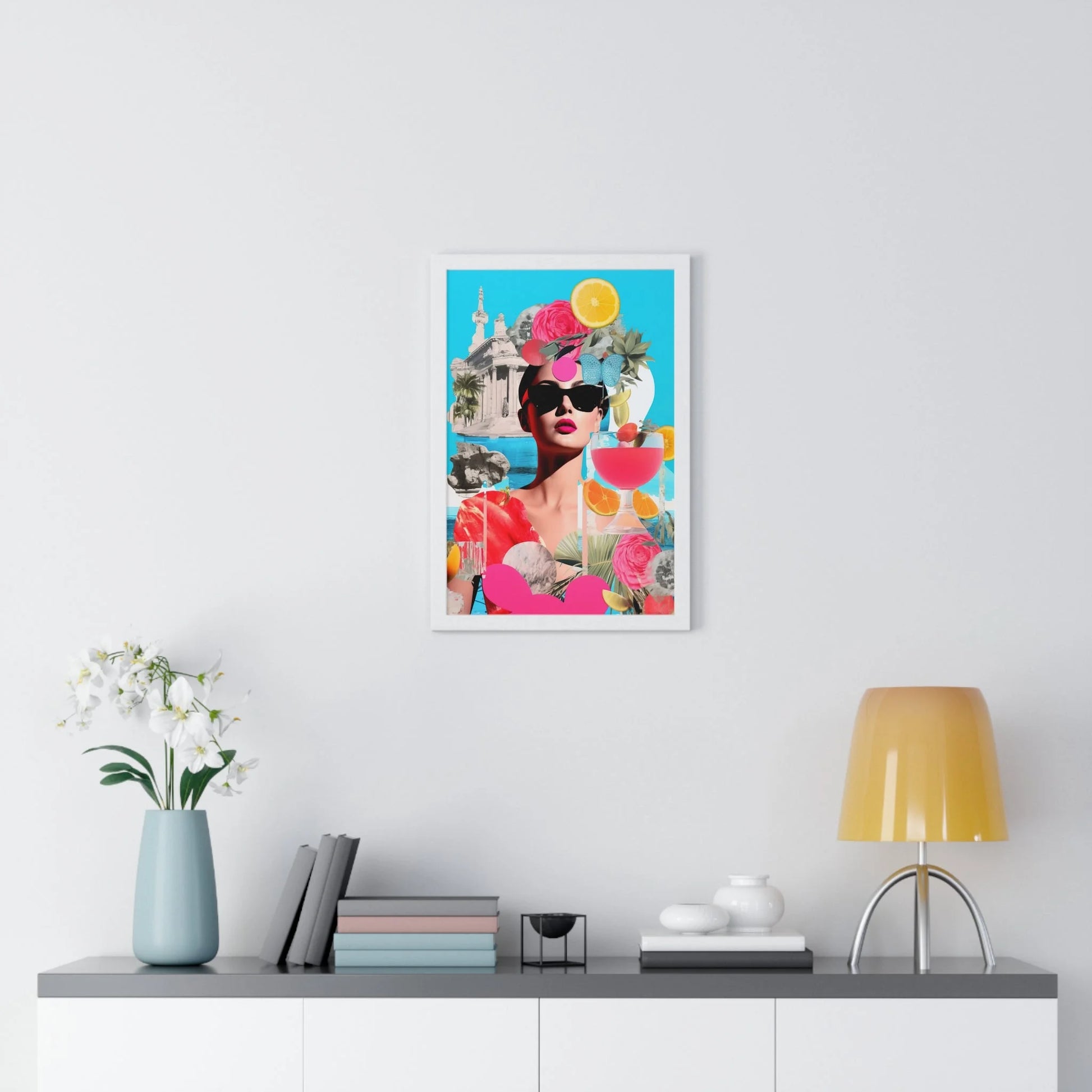 Buy The Best By Artsulli x Color Printify - Vertical Framed Poster - 2025