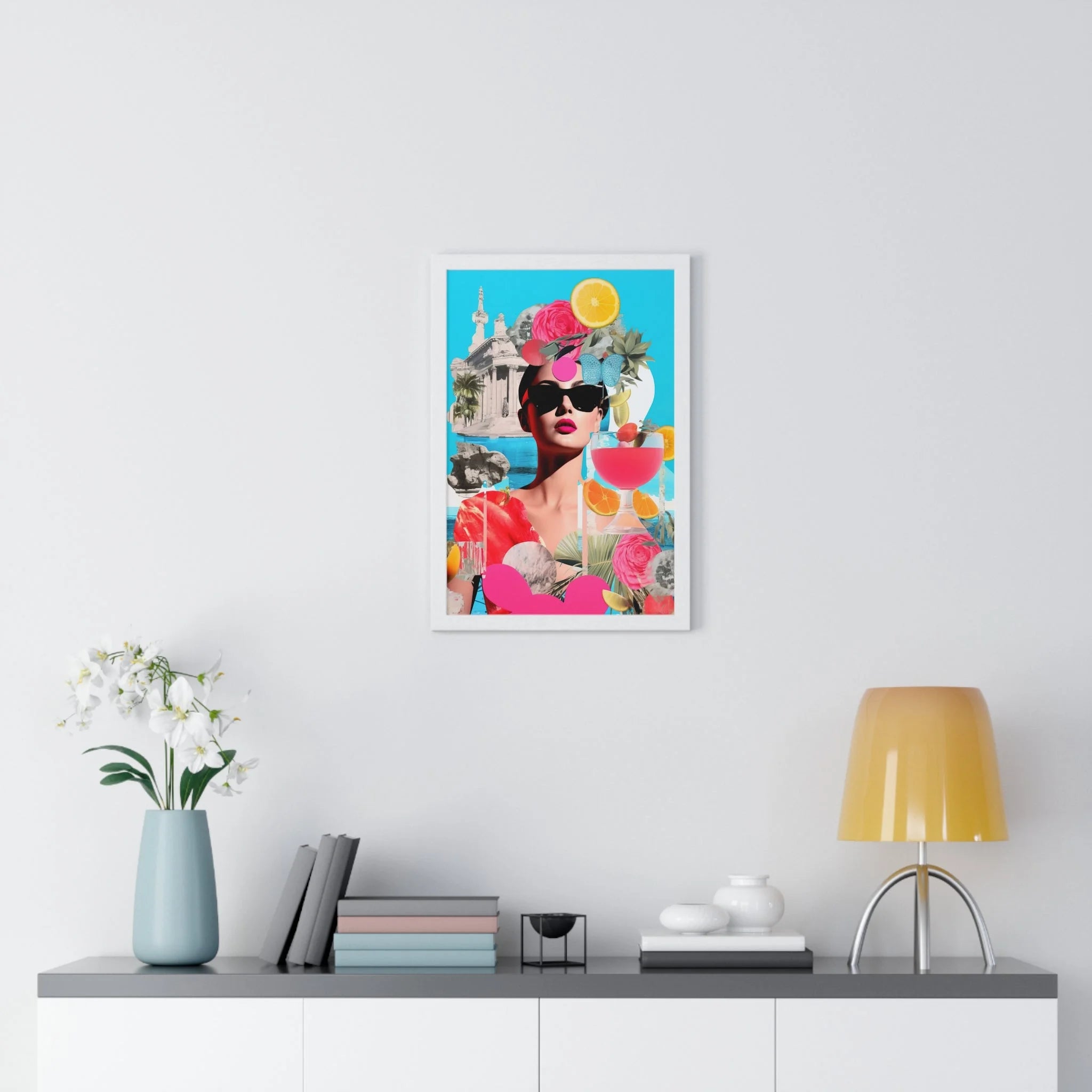 Buy The Best By Artsulli x Color Printify - Vertical Framed Poster - 2025