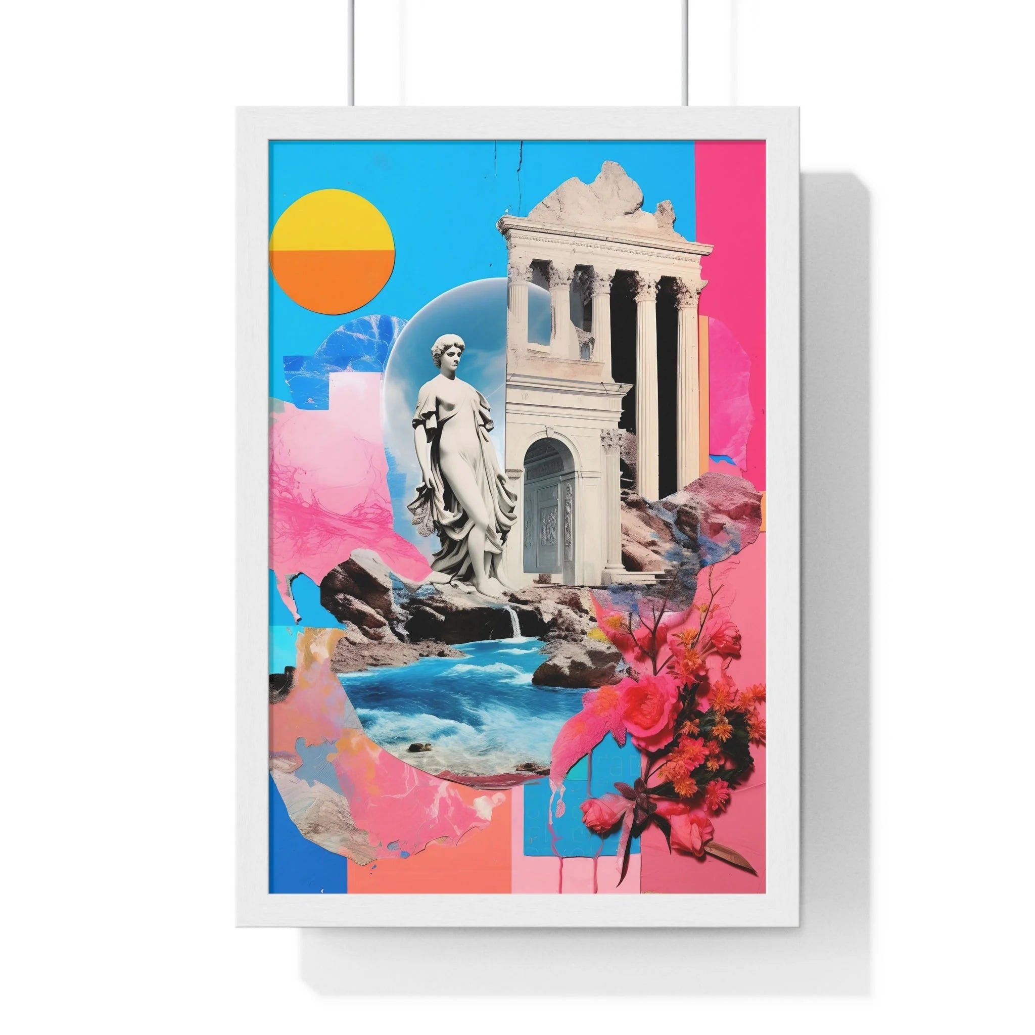 Buy The Best By Artsulli x Color Printify - Vertical Framed Poster - 2025
