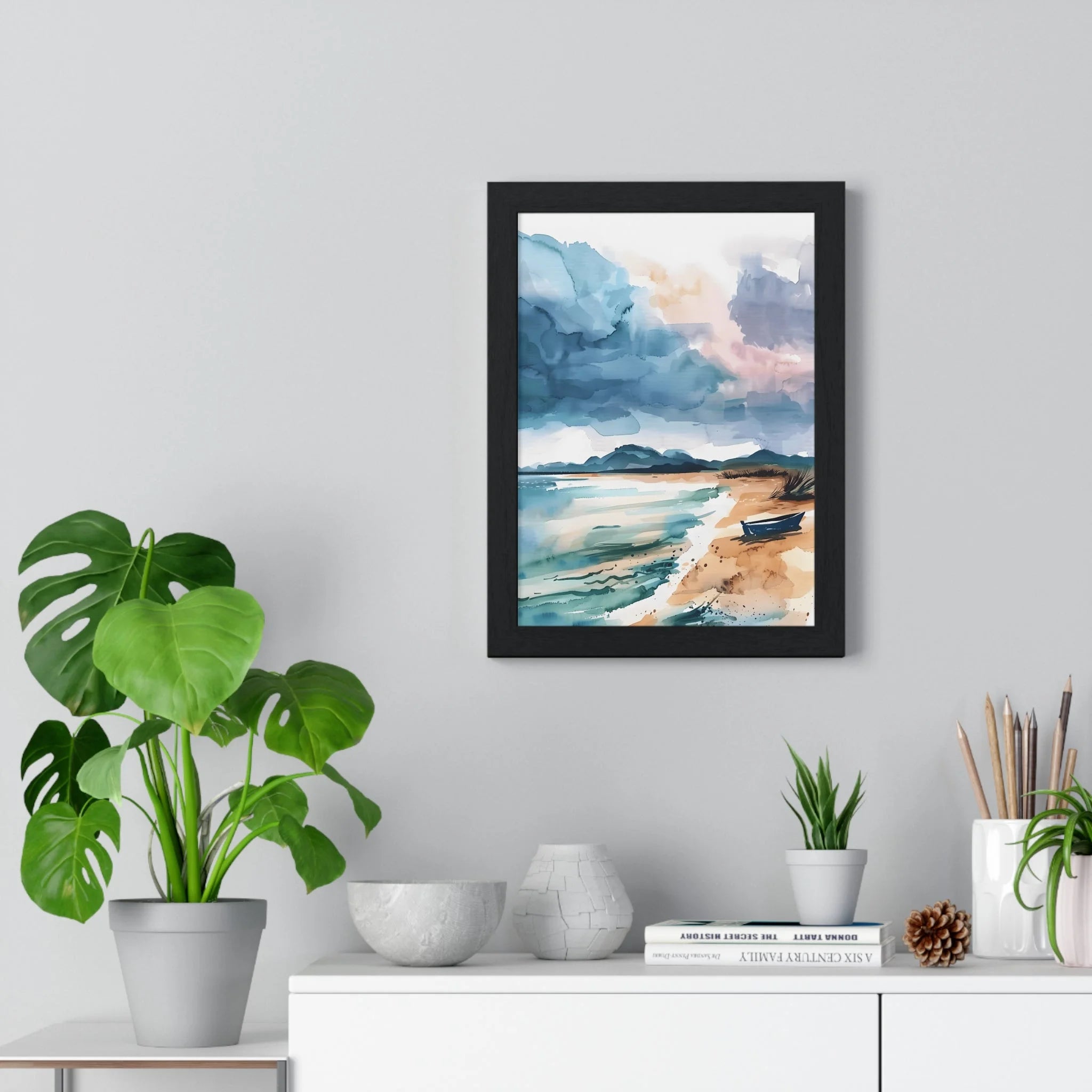 Buy The Best By Artsulli x Color Printify - Vertical Framed Poster - 2025