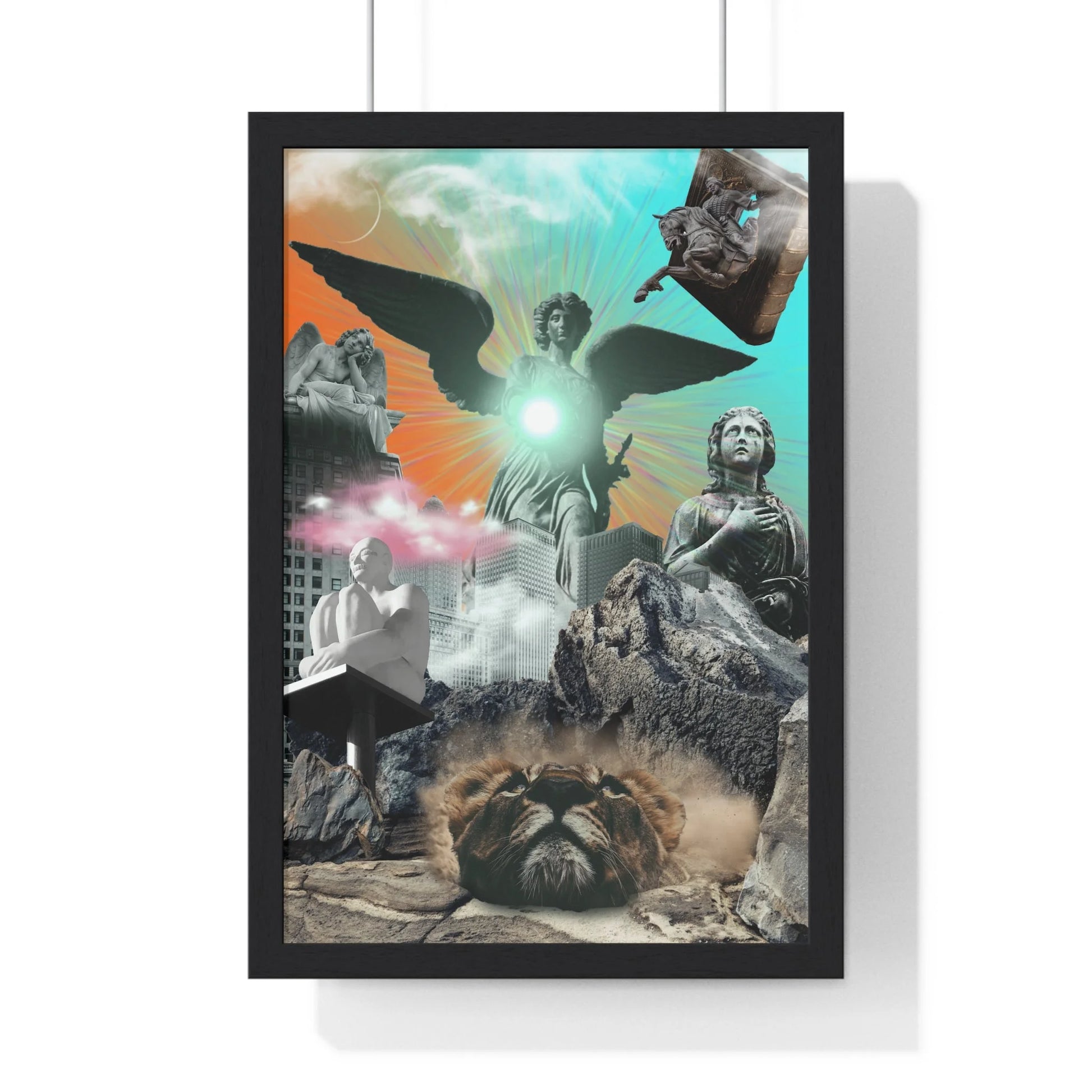 Buy The Best By Artsulli x Color Printify - Vertical Framed Poster - 2025