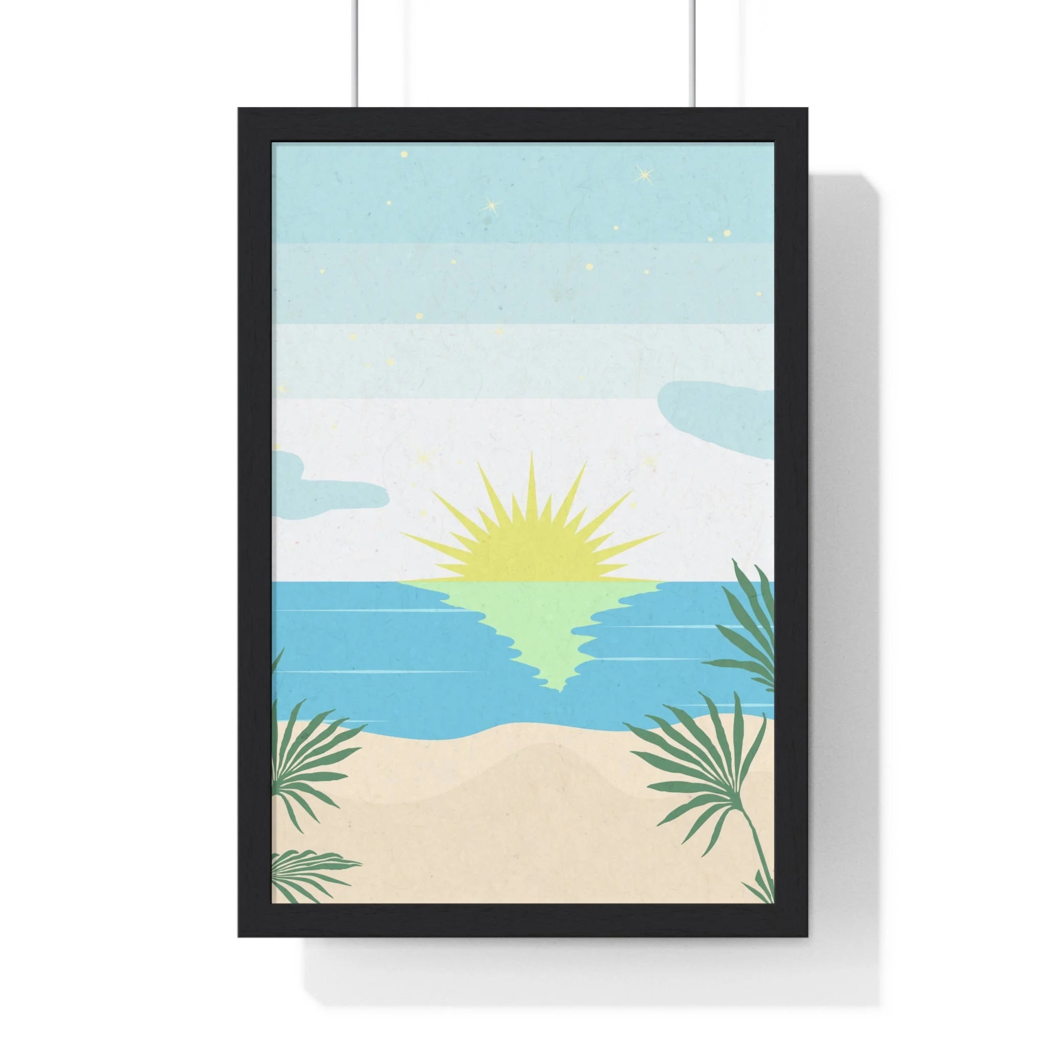 Buy The Best By Artsulli x Color Printify - Vertical Framed Poster - 2025