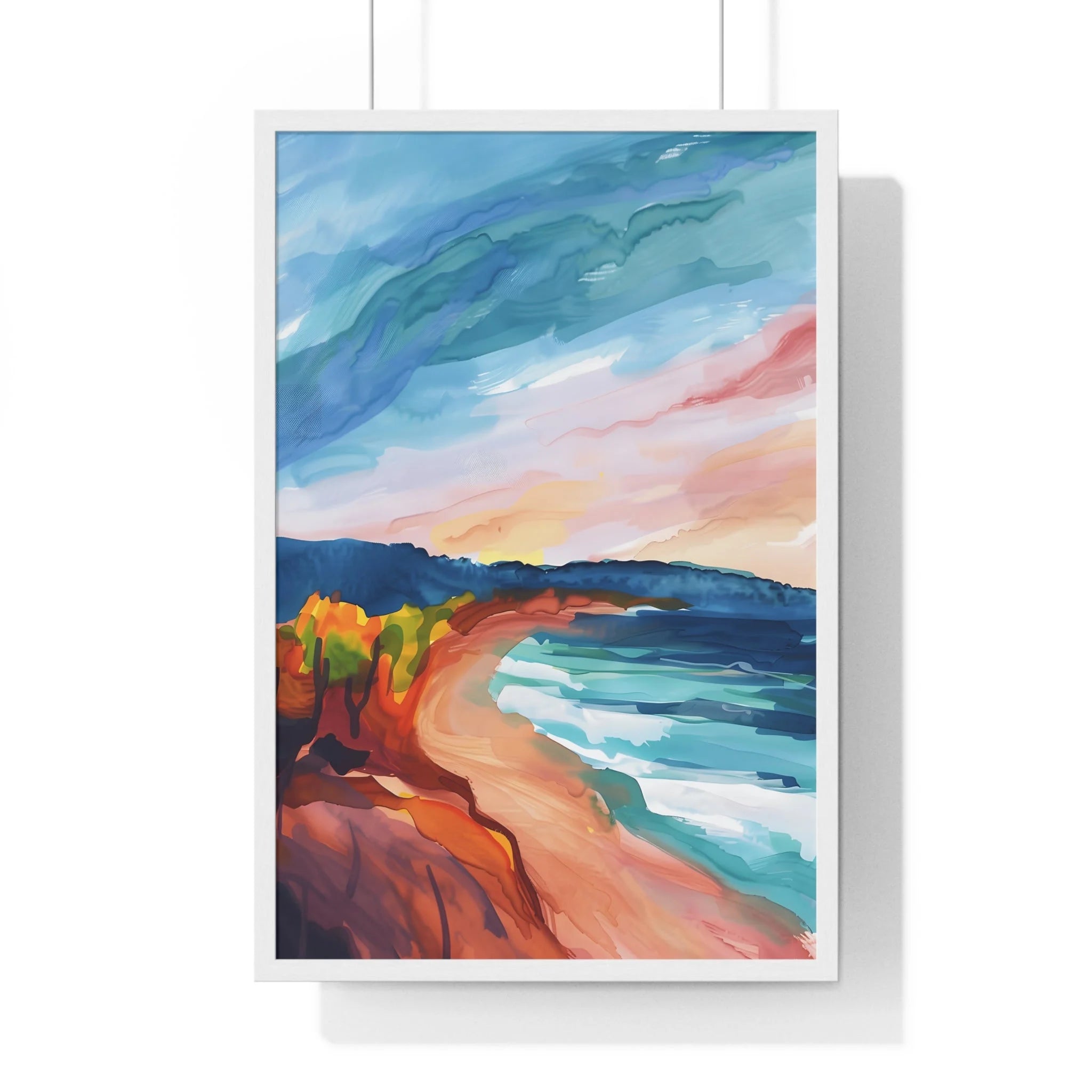 Buy The Best By Artsulli x Color Printify - Vertical Framed Poster - 2025