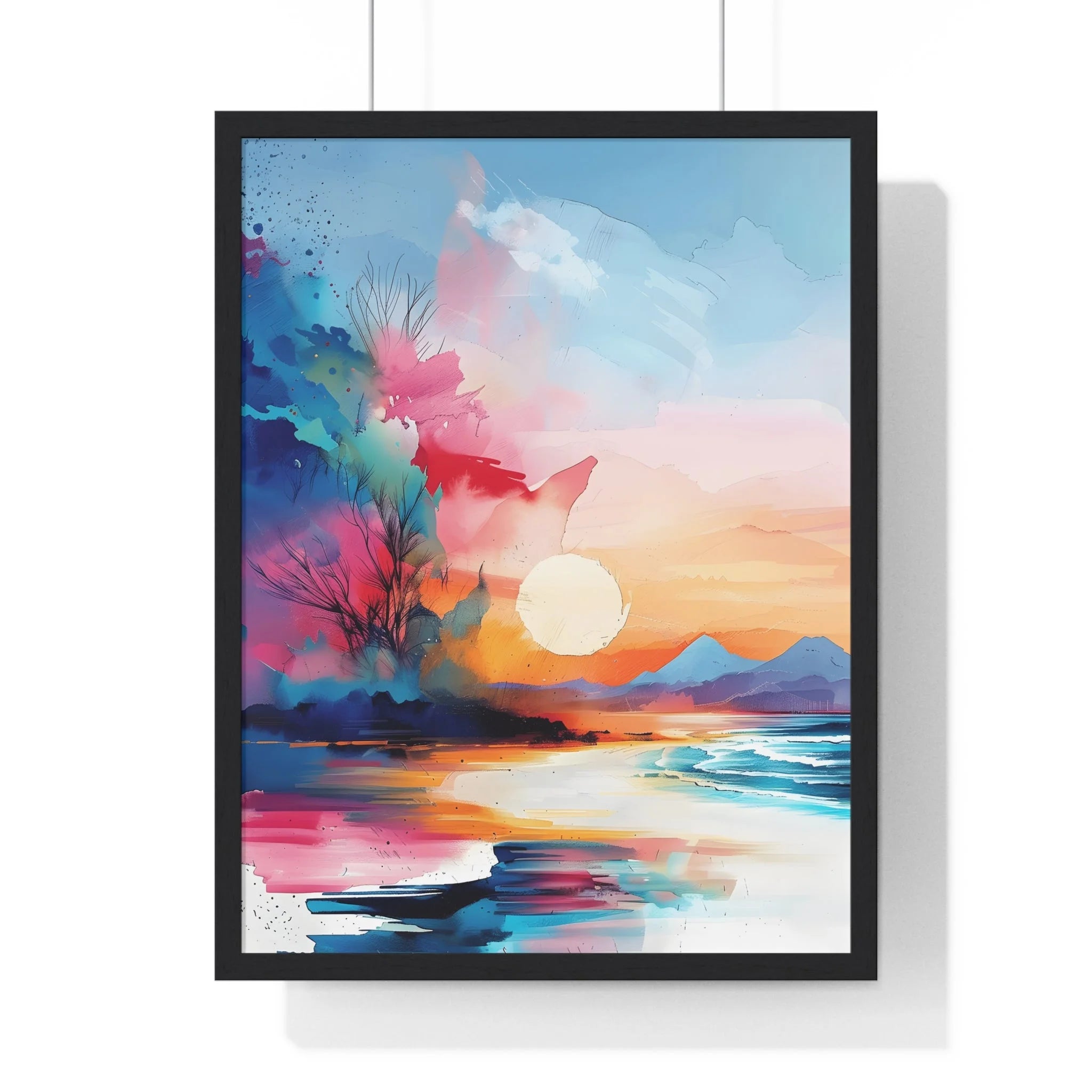 Buy The Best By Artsulli x Color Printify - Vertical Framed Poster - 2025