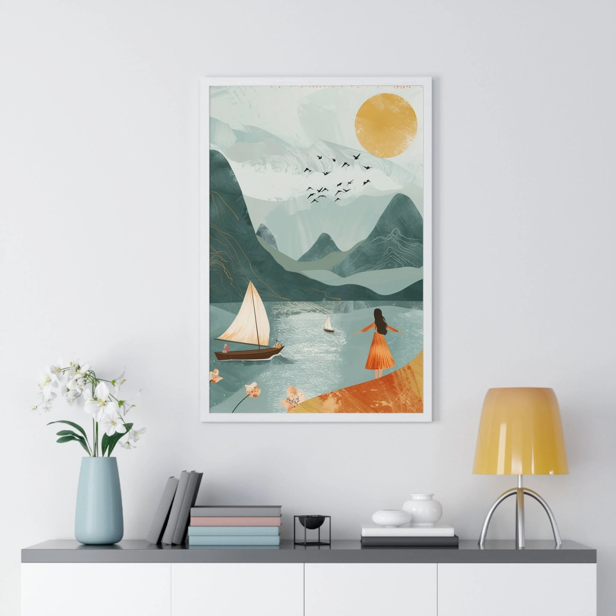 Buy The Best By Artsulli x Color Printify - Vertical Framed Poster - 2025