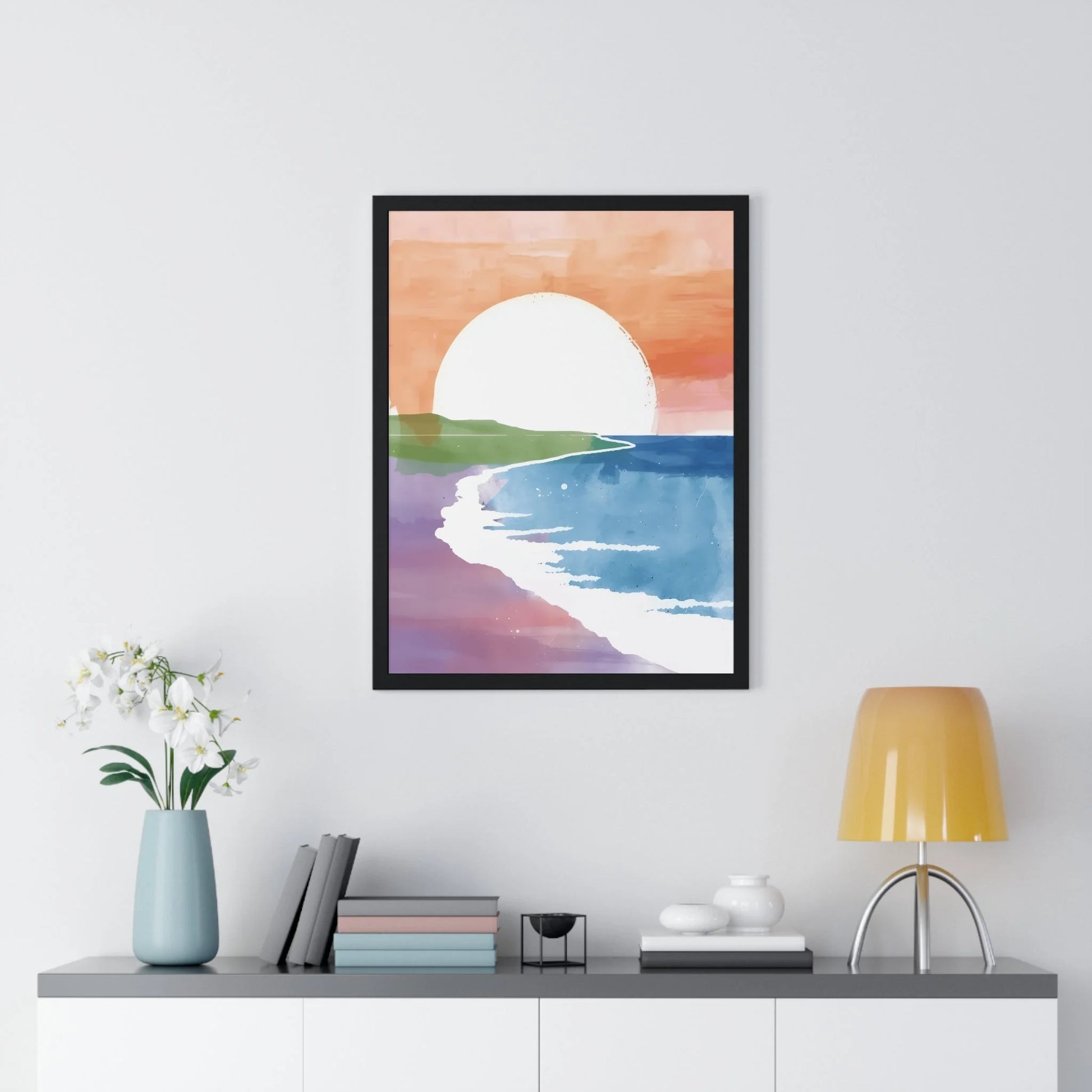 Buy The Best By Artsulli x Color Printify - Vertical Framed Poster - 2025