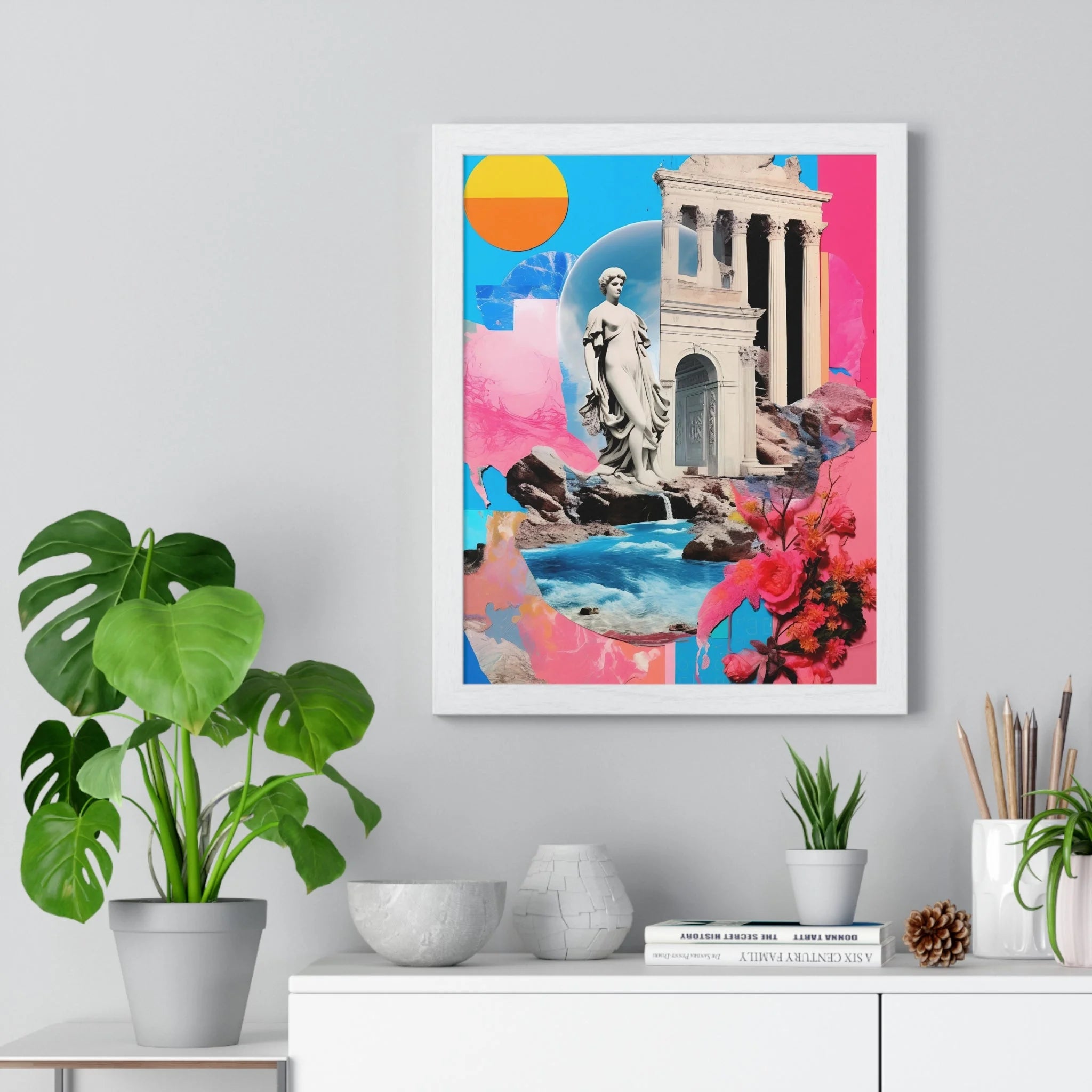 Buy The Best By Artsulli x Color Printify - Vertical Framed Poster - 2025