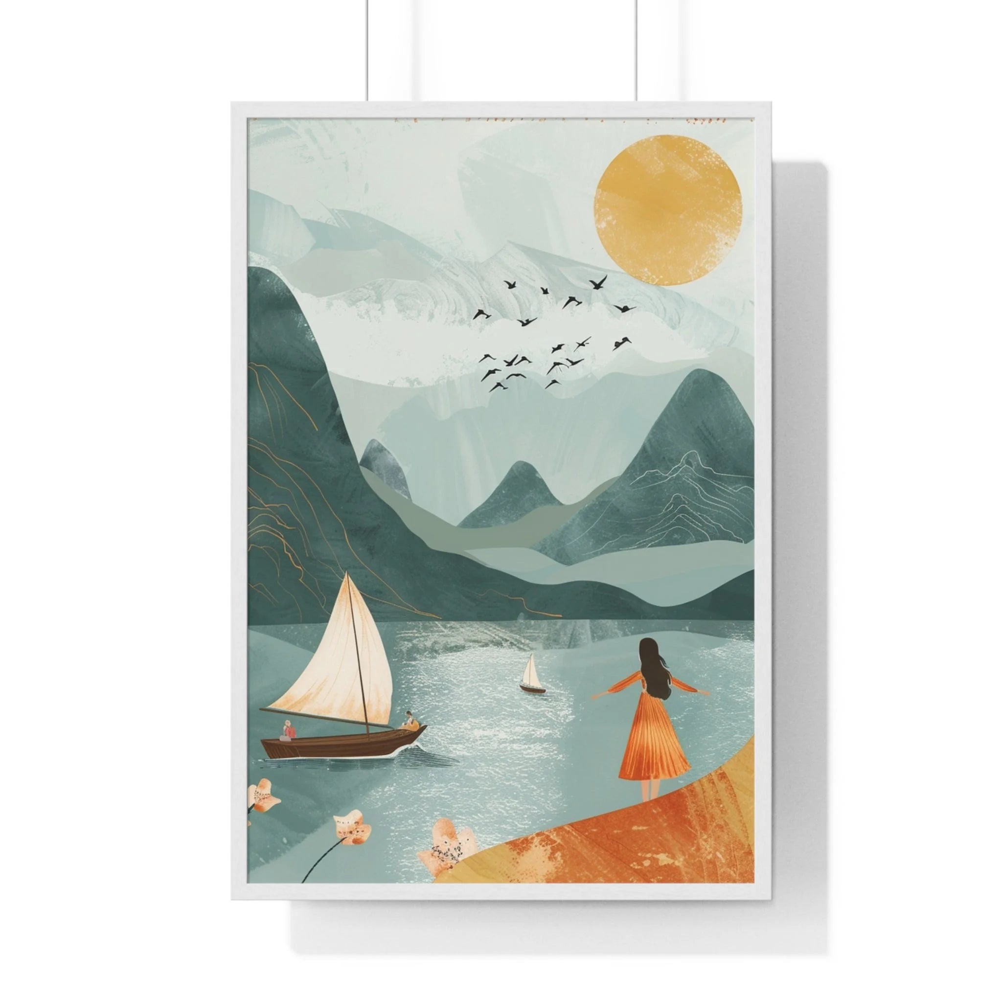 Buy The Best By Artsulli x Color Printify - Vertical Framed Poster - 2025