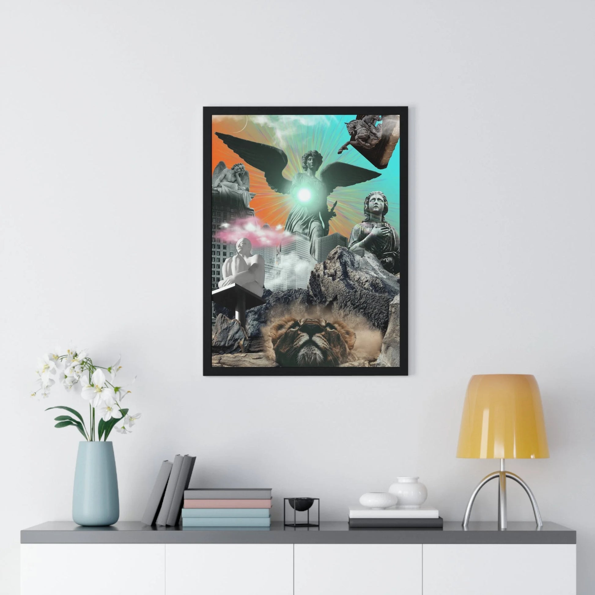 Buy The Best By Artsulli x Color Printify - Vertical Framed Poster - 2025
