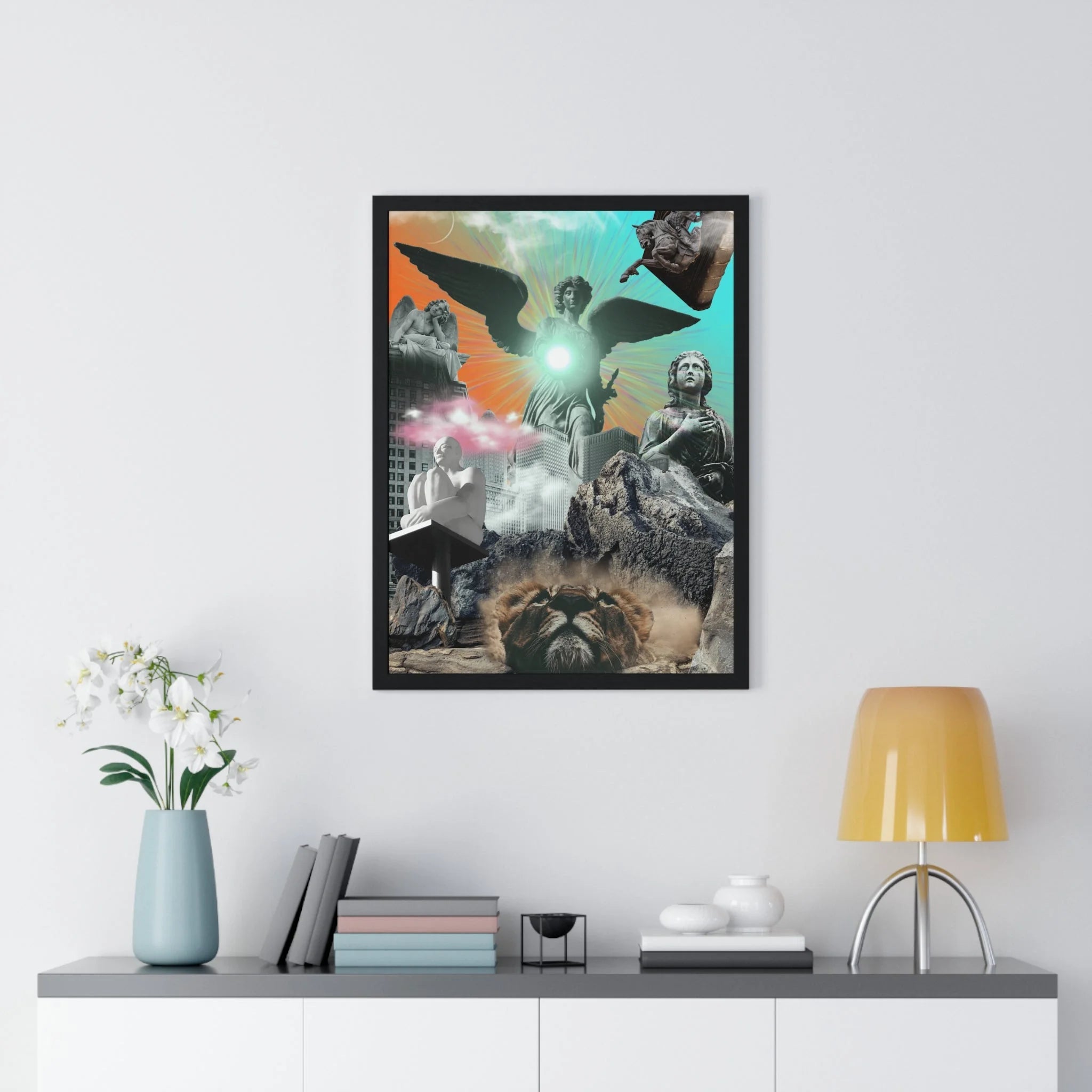 Buy The Best By Artsulli x Color Printify - Vertical Framed Poster - 2025