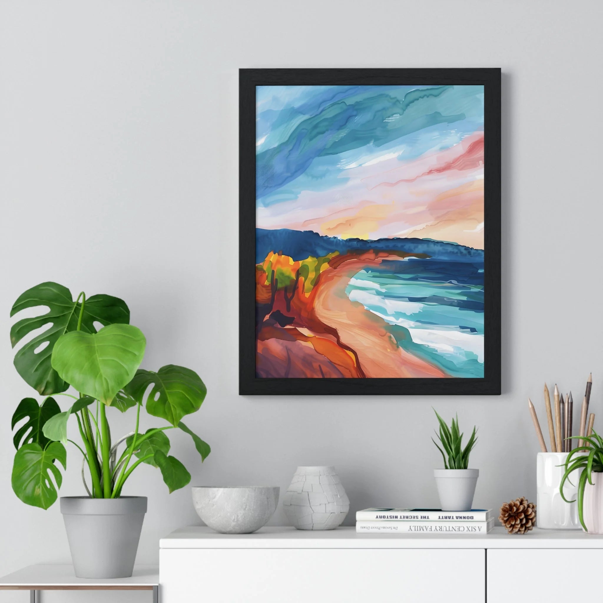 Buy The Best By Artsulli x Color Printify - Vertical Framed Poster - 2025