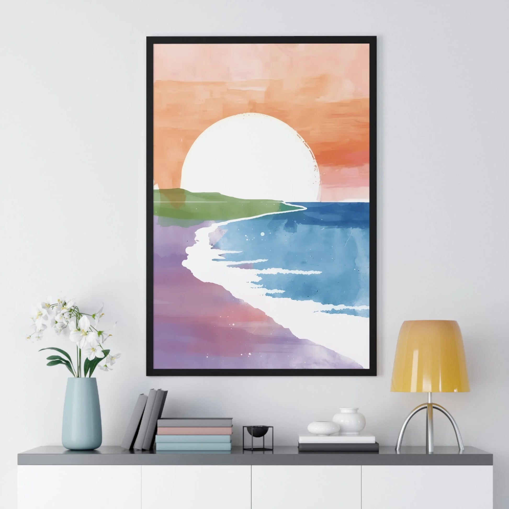 Buy The Best By Artsulli x Color Printify - Vertical Framed Poster - 2025