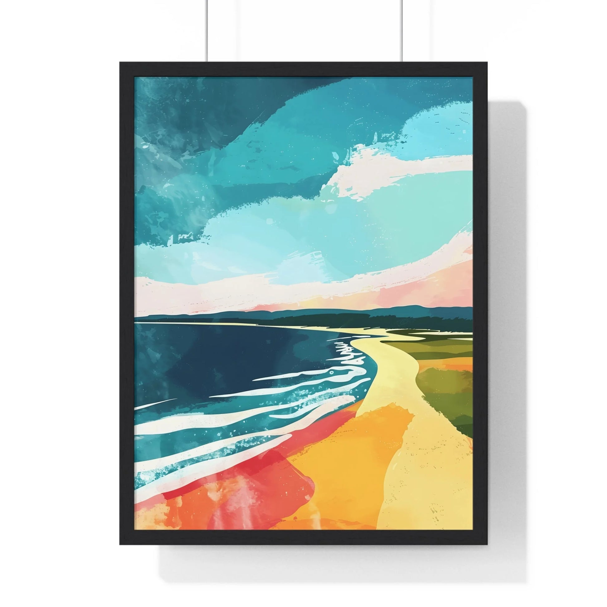 Buy The Best By Artsulli x Color Printify - Vertical Framed Poster - 2025