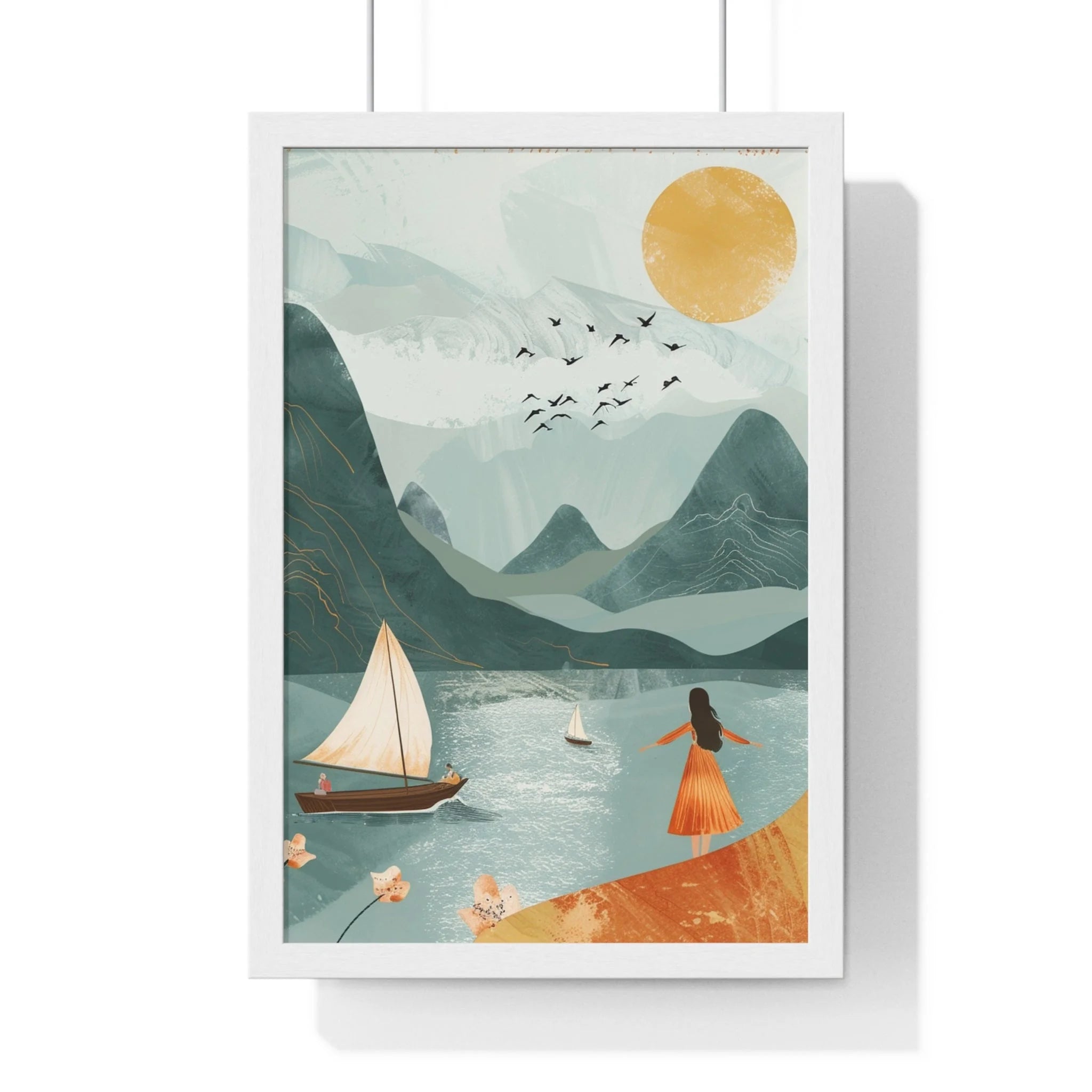 Buy The Best By Artsulli x Color Printify - Vertical Framed Poster - 2025