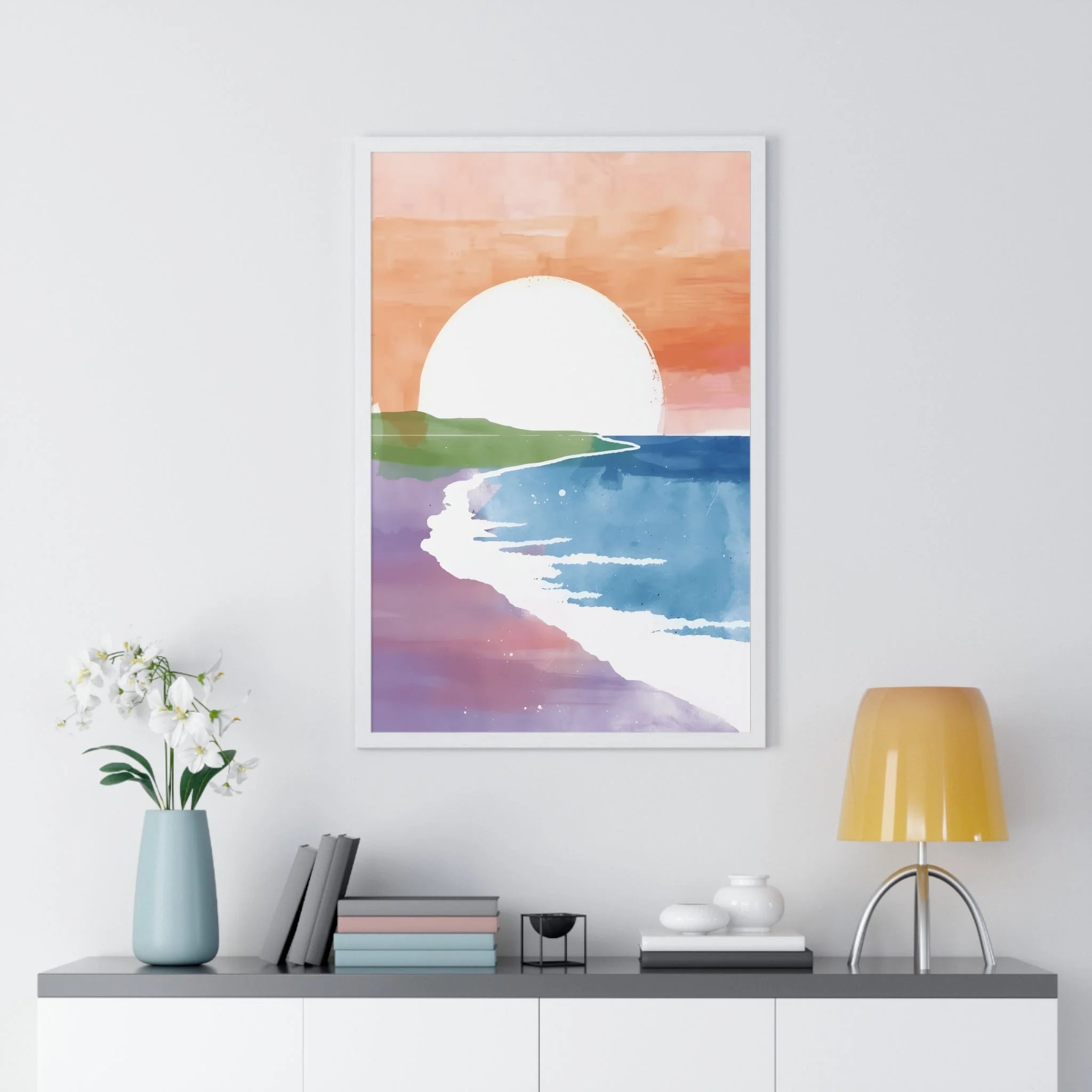 Buy The Best By Artsulli x Color Printify - Vertical Framed Poster - 2025