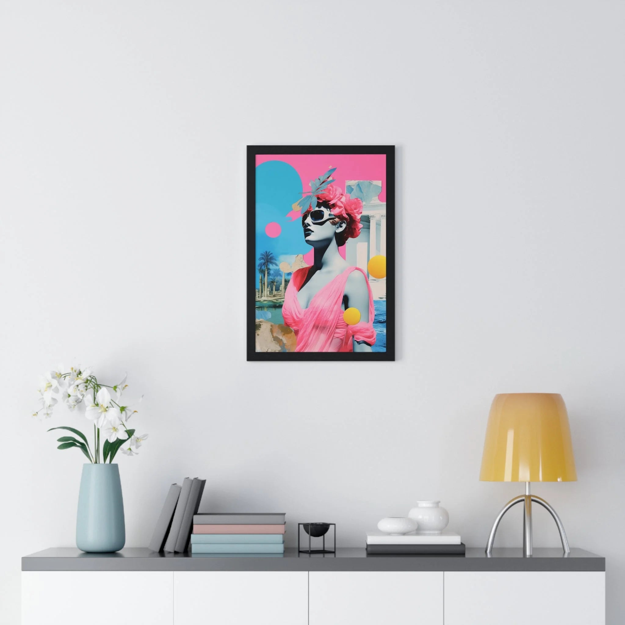 Buy The Best By Artsulli x Color Printify - Vertical Framed Poster - 2025