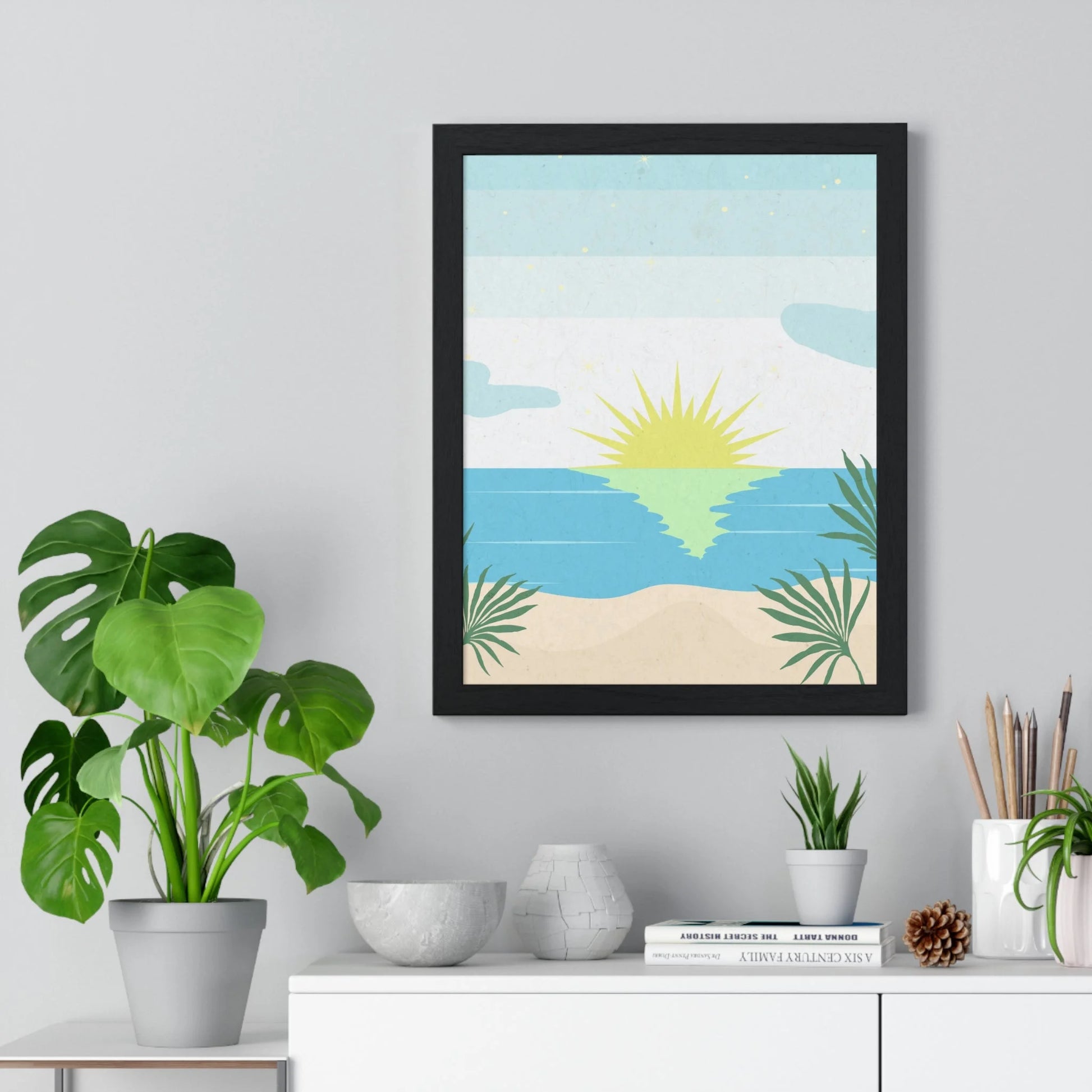 Buy The Best By Artsulli x Color Printify - Vertical Framed Poster - 2025