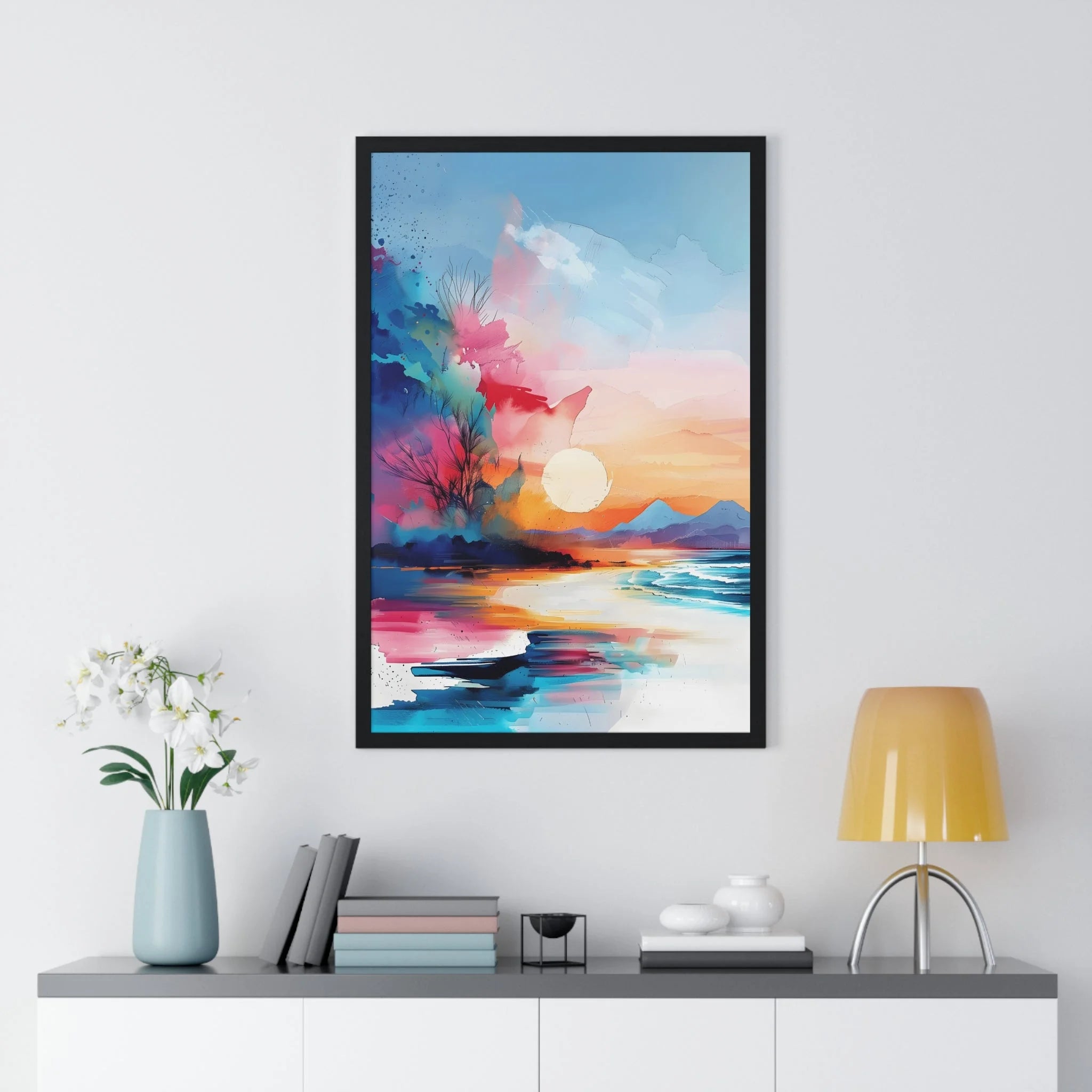 Buy The Best By Artsulli x Color Printify - Vertical Framed Poster - 2025