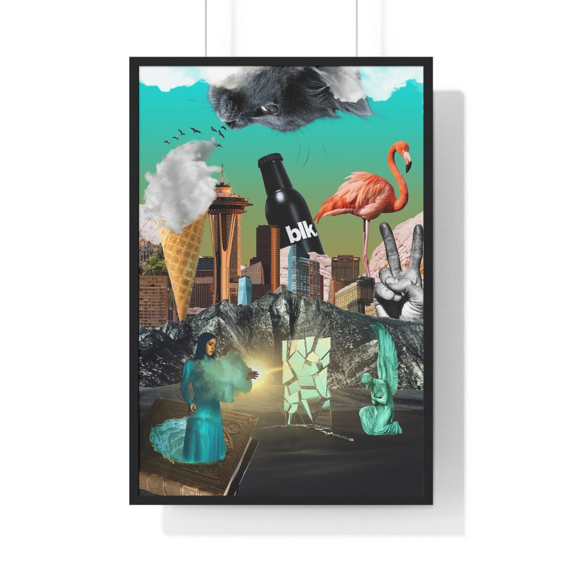 Buy The Best By Artsulli x Color Printify - Vertical Framed Poster - 2025