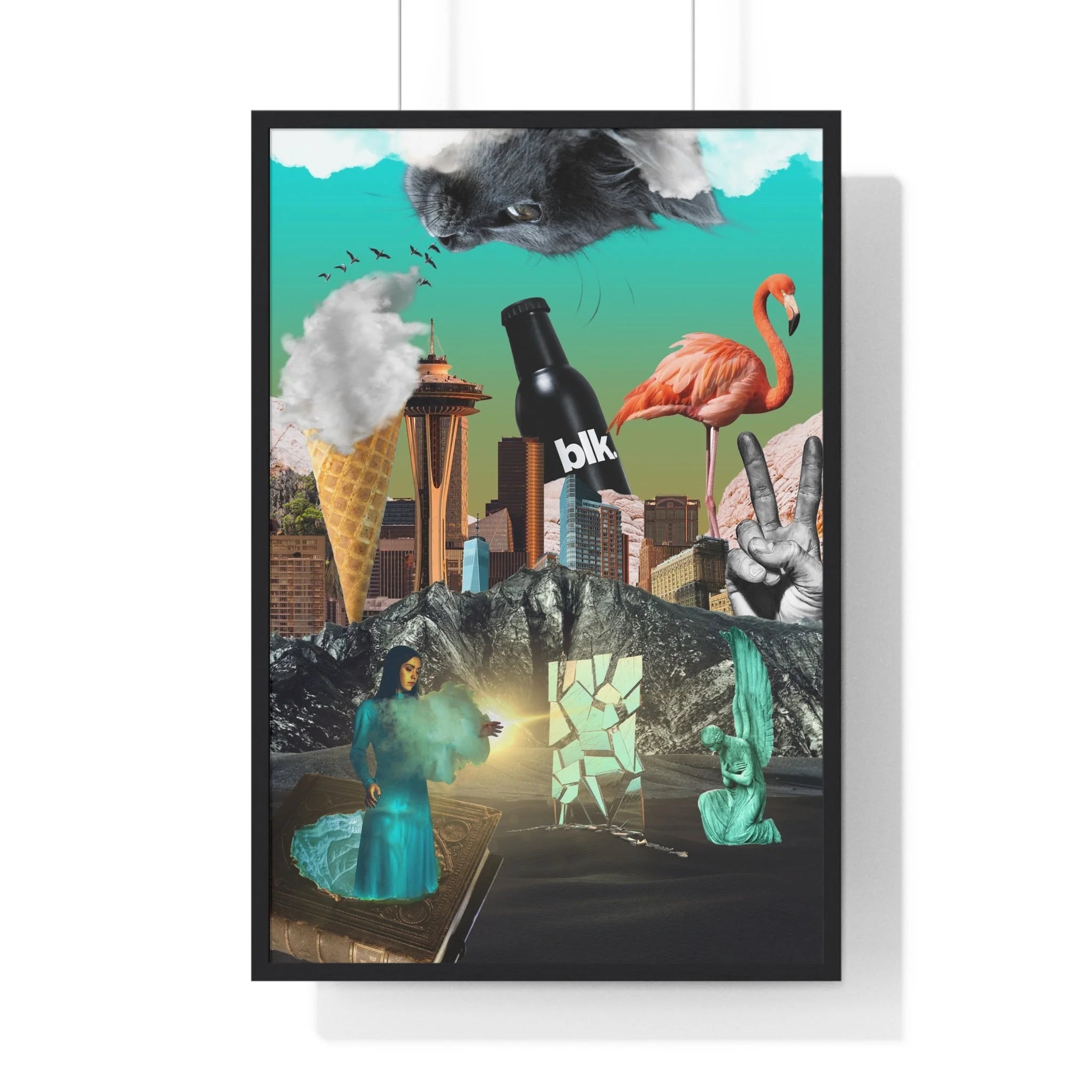 Buy The Best By Artsulli x Color Printify - Vertical Framed Poster - 2025