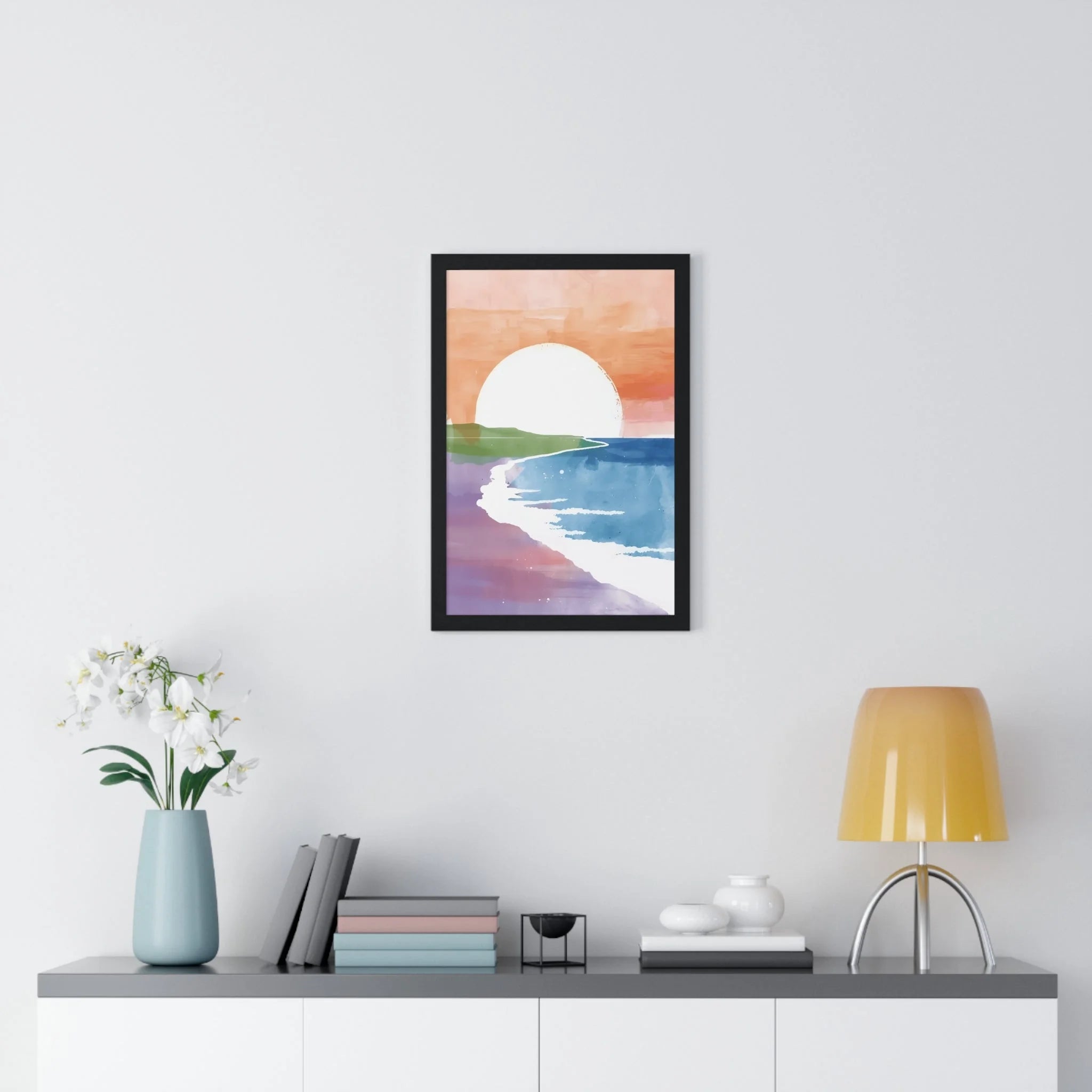 Buy The Best By Artsulli x Color Printify - Vertical Framed Poster - 2025