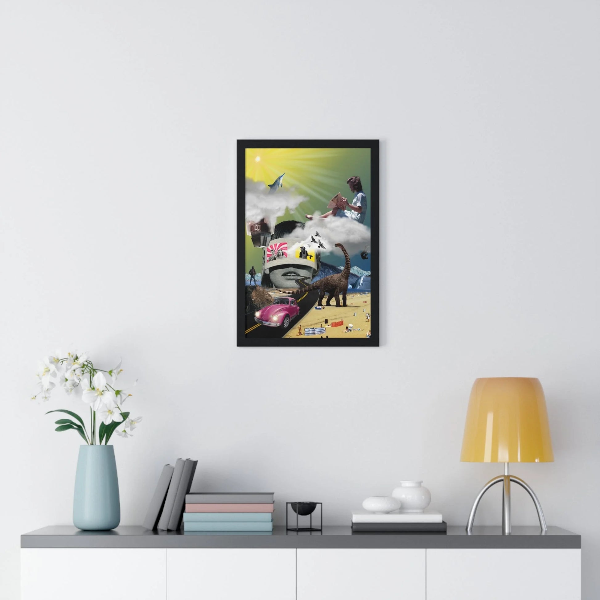 Buy The Best By Artsulli x Color Printify - Vertical Framed Poster - 2025