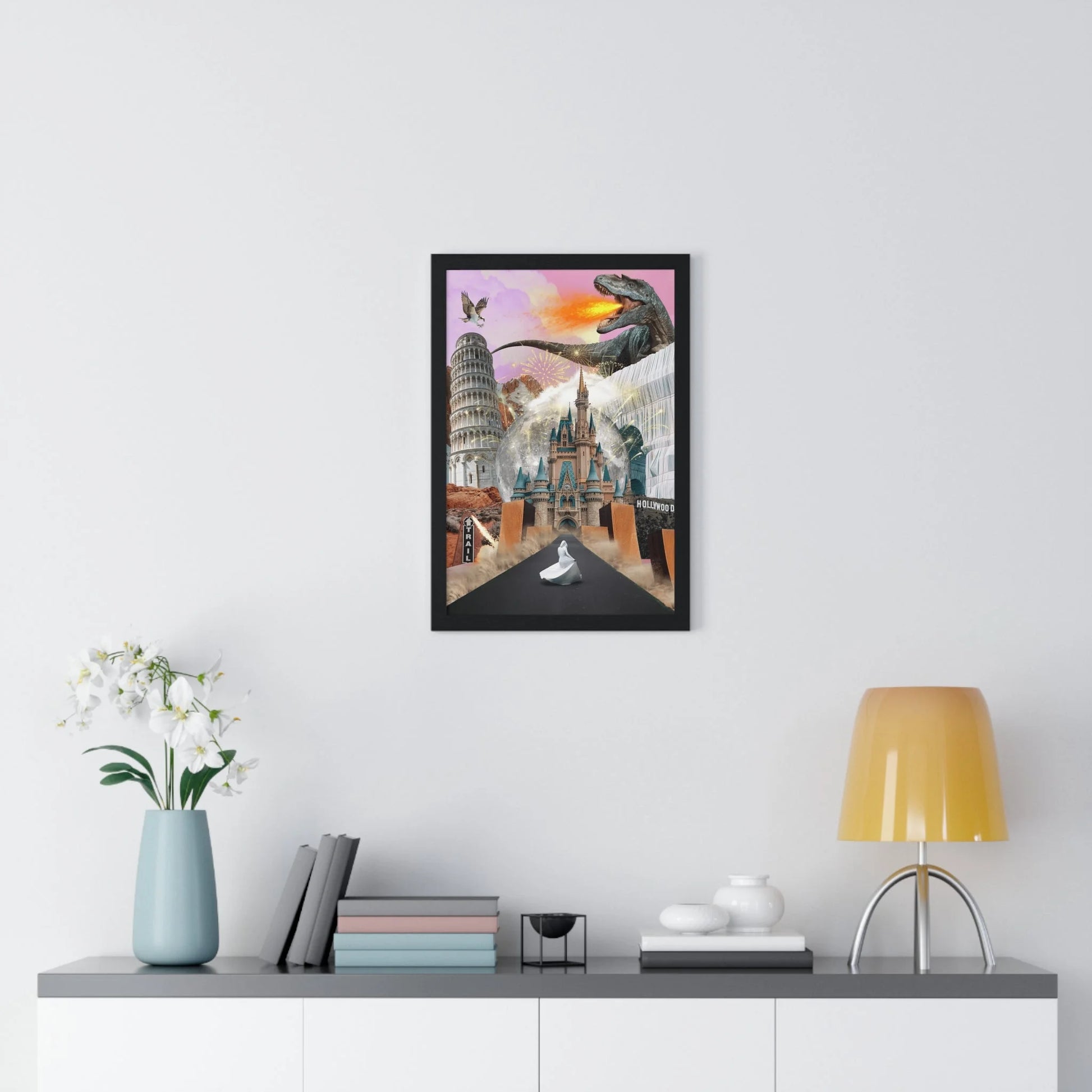Buy The Best By Artsulli x Color Printify - Vertical Framed Poster - 2025