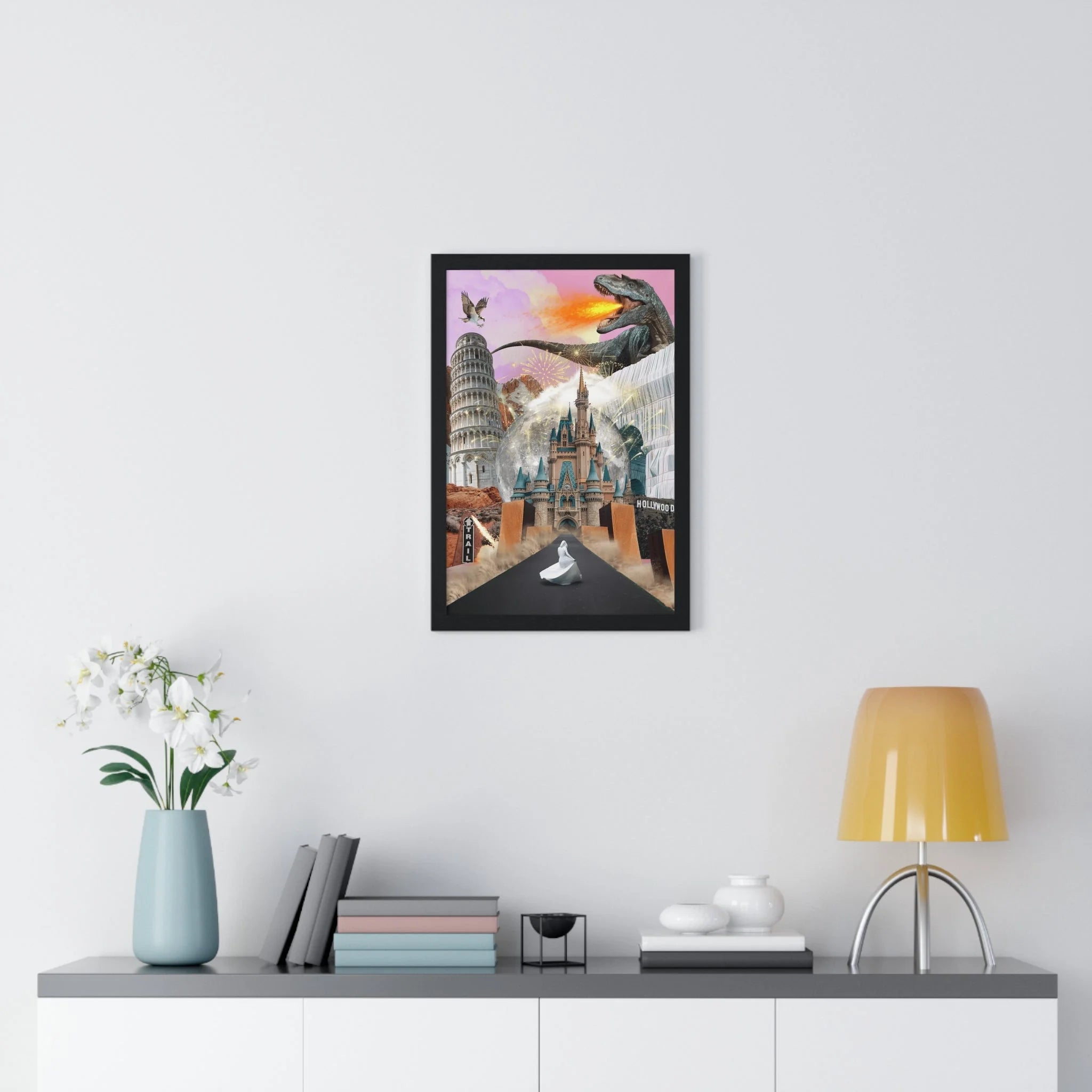 Buy The Best By Artsulli x Color Printify - Vertical Framed Poster - 2025