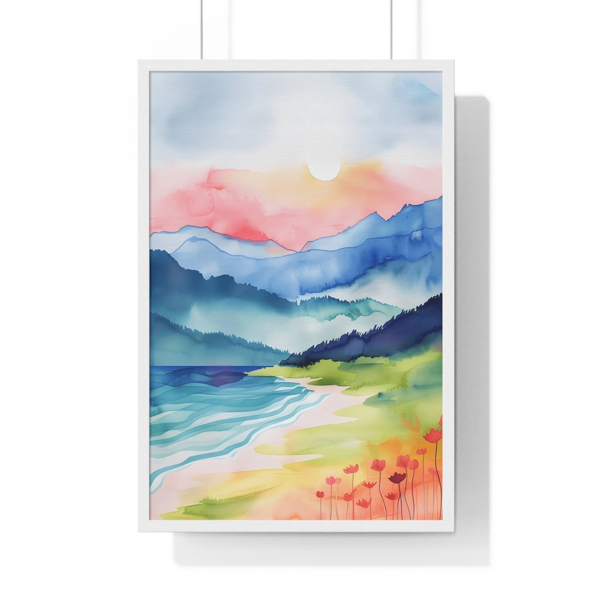 Buy The Best By Artsulli x Color Printify - Vertical Framed Poster - 2025