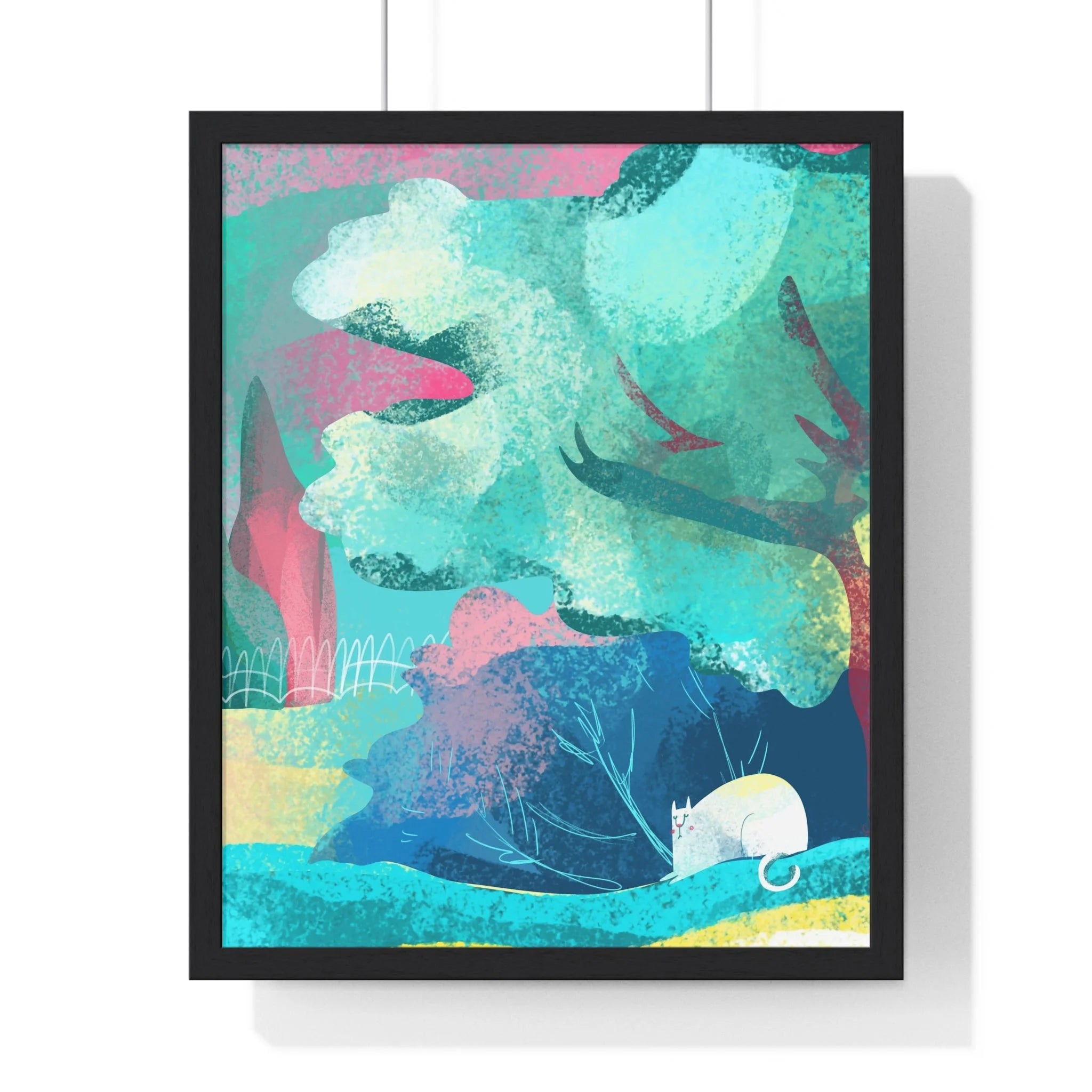 Buy The Best By Artsulli x Color Printify - Vertical Framed Poster - 2025