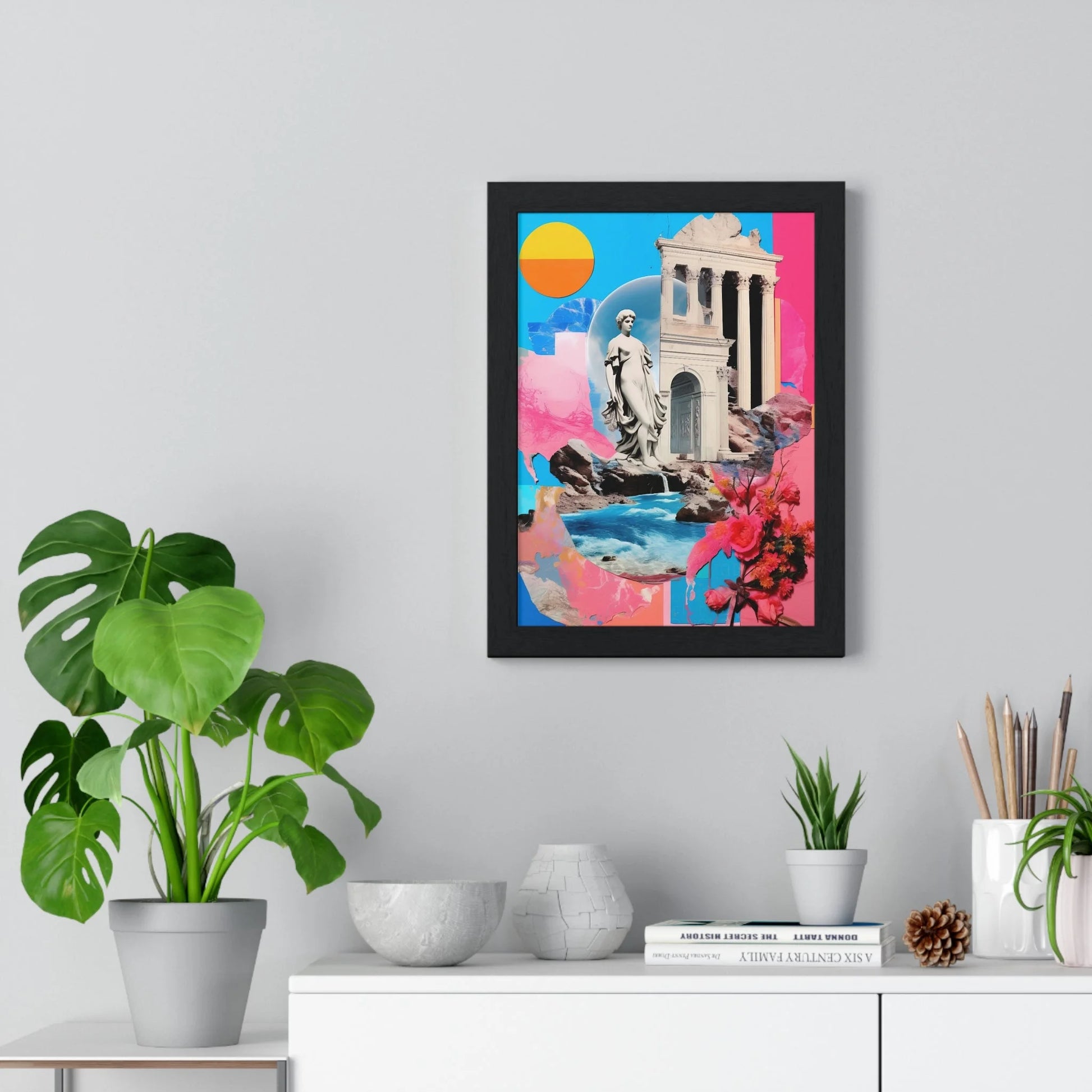 Buy The Best By Artsulli x Color Printify - Vertical Framed Poster - 2025