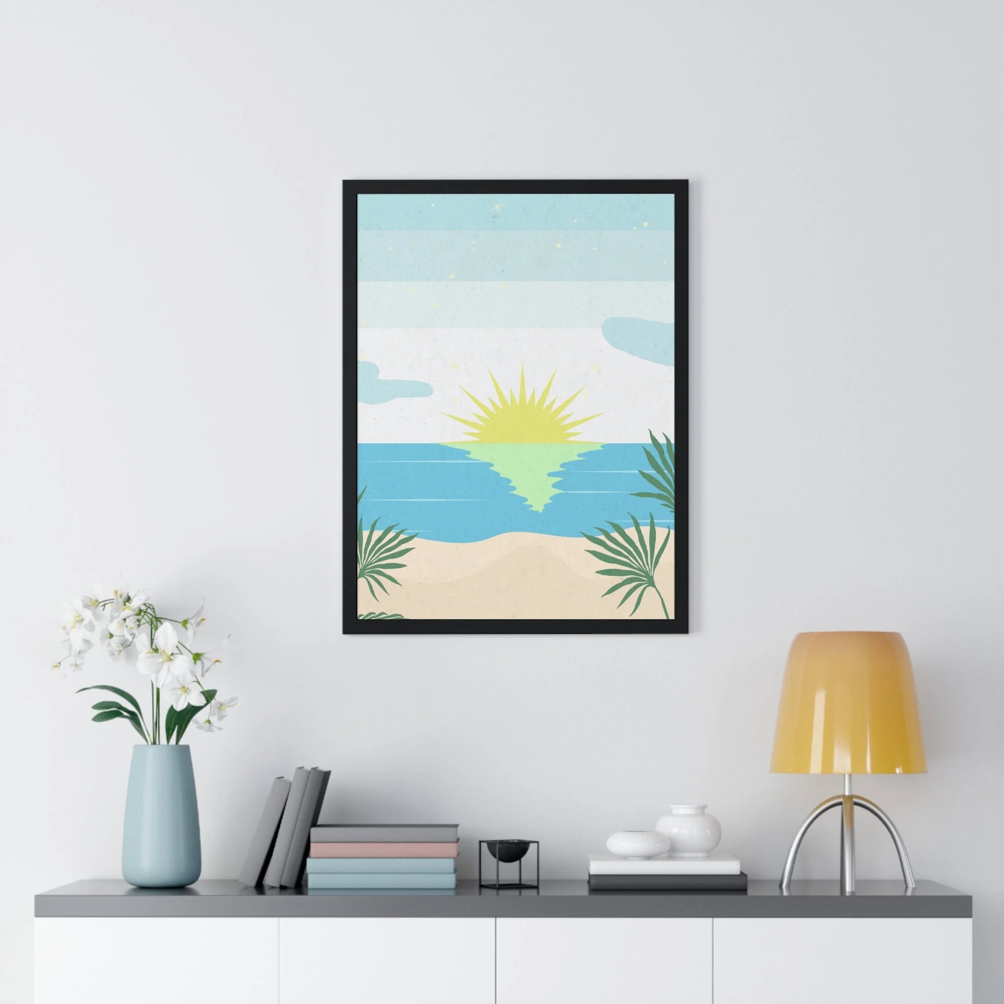 Buy The Best By Artsulli x Color Printify - Vertical Framed Poster - 2025
