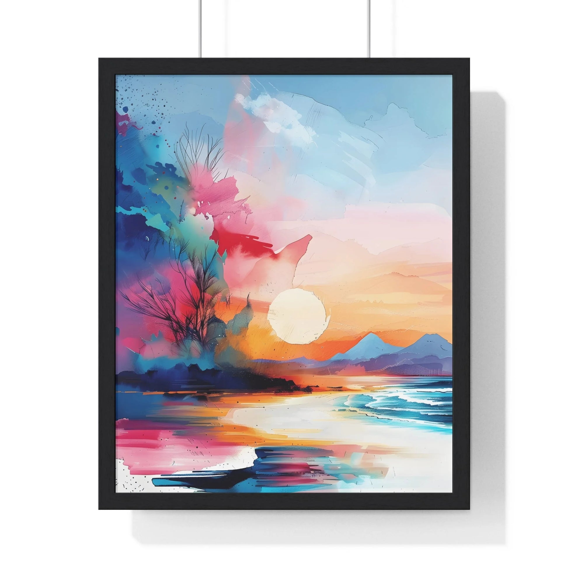 Buy The Best By Artsulli x Color Printify - Vertical Framed Poster - 2025