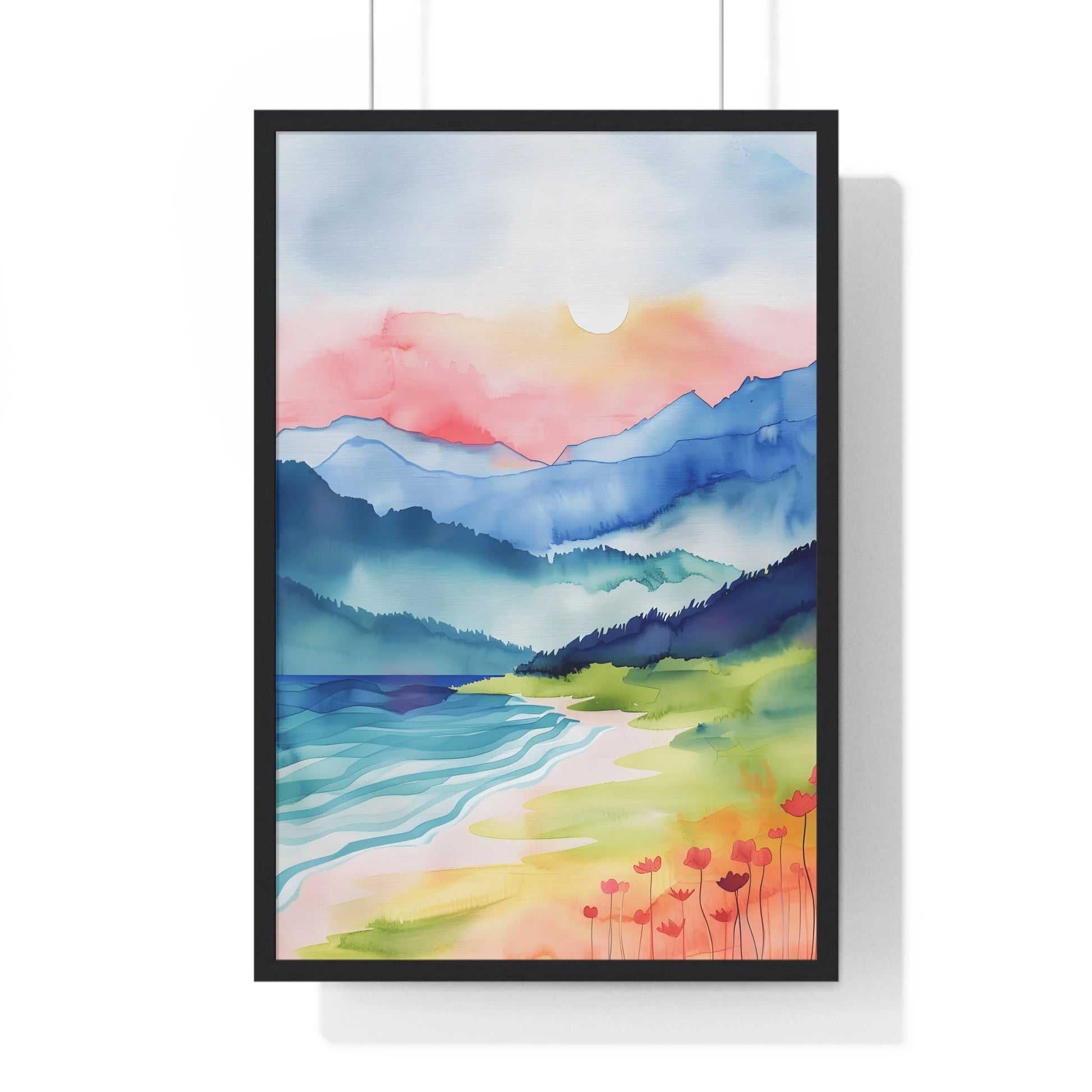 Buy The Best By Artsulli x Color Printify - Vertical Framed Poster - 2025