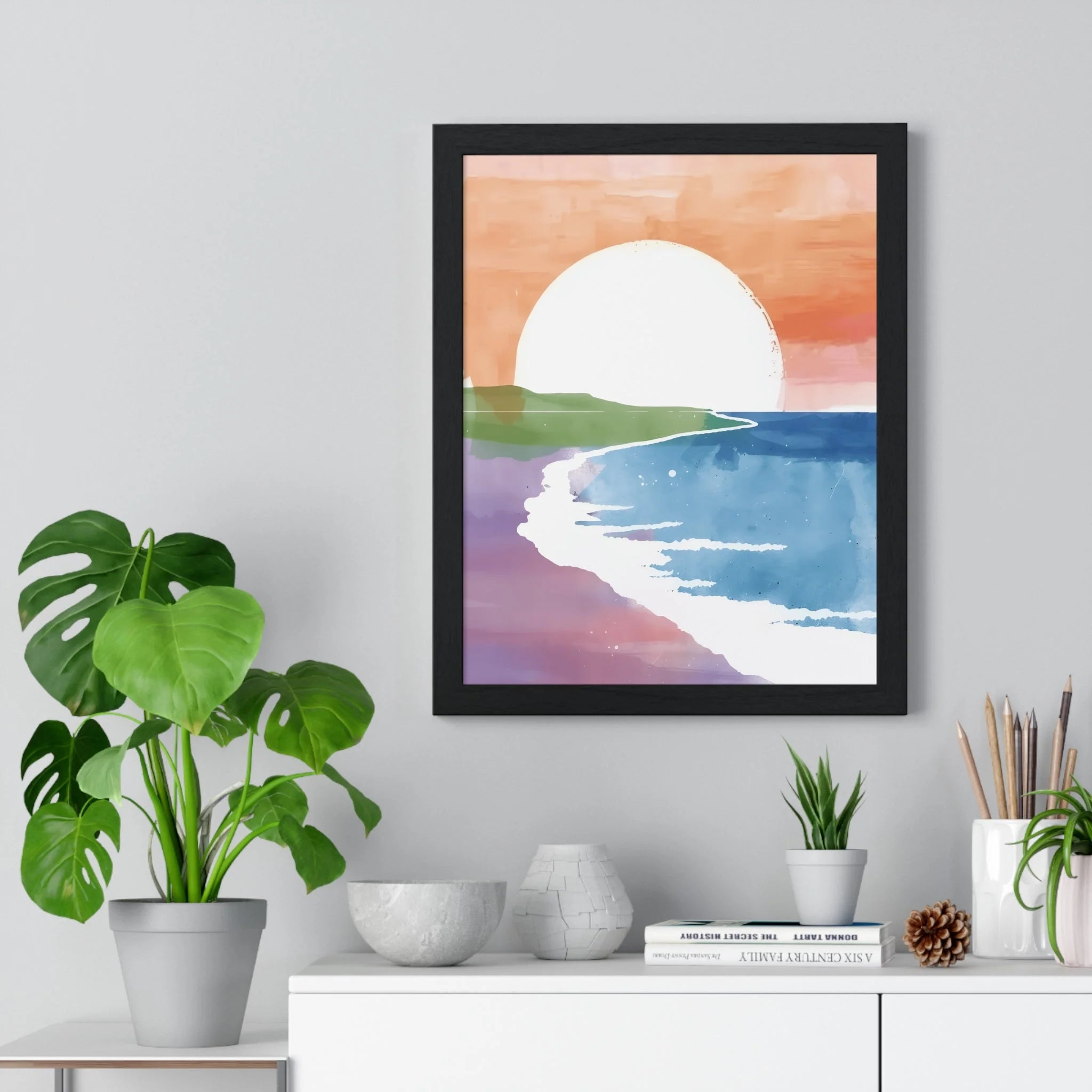 Buy The Best By Artsulli x Color Printify - Vertical Framed Poster - 2025