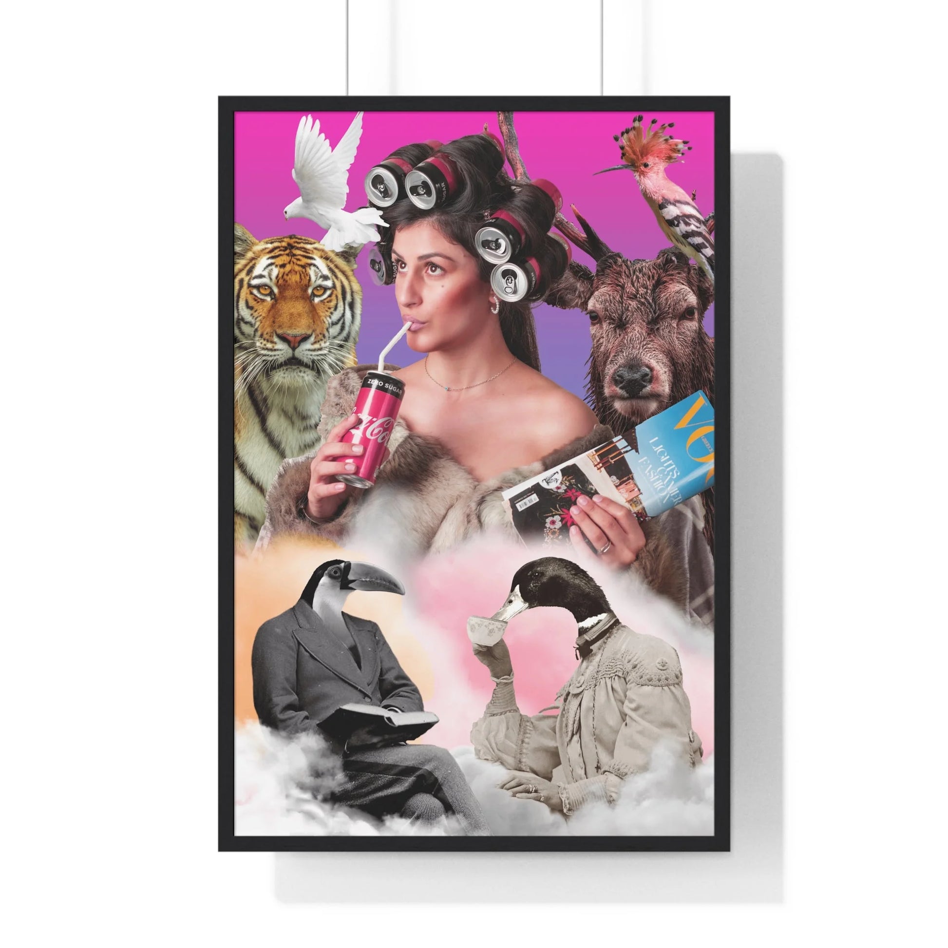 Buy The Best By Artsulli x Color Printify - Vertical Framed Poster - 2025
