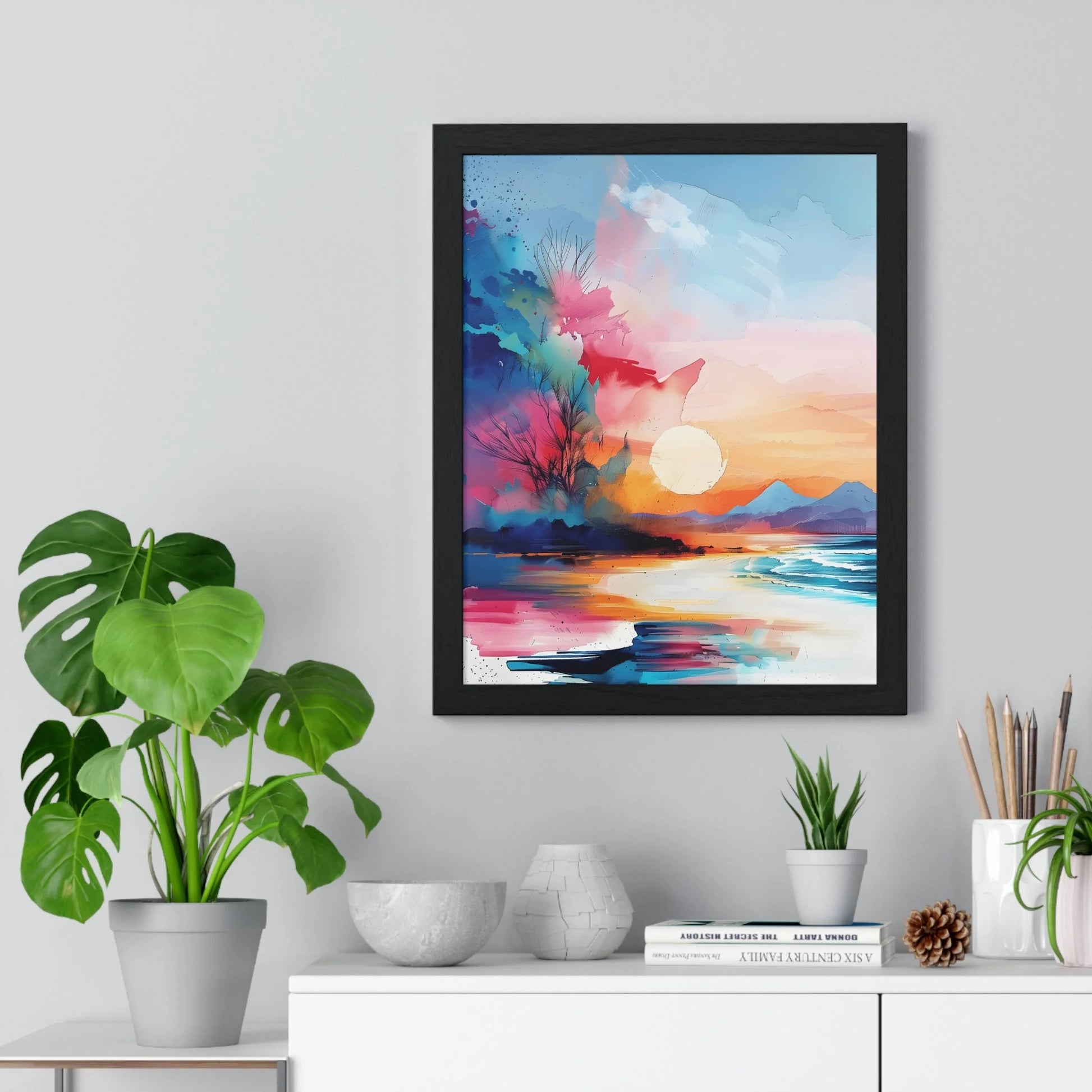 Buy The Best By Artsulli x Color Printify - Vertical Framed Poster - 2025