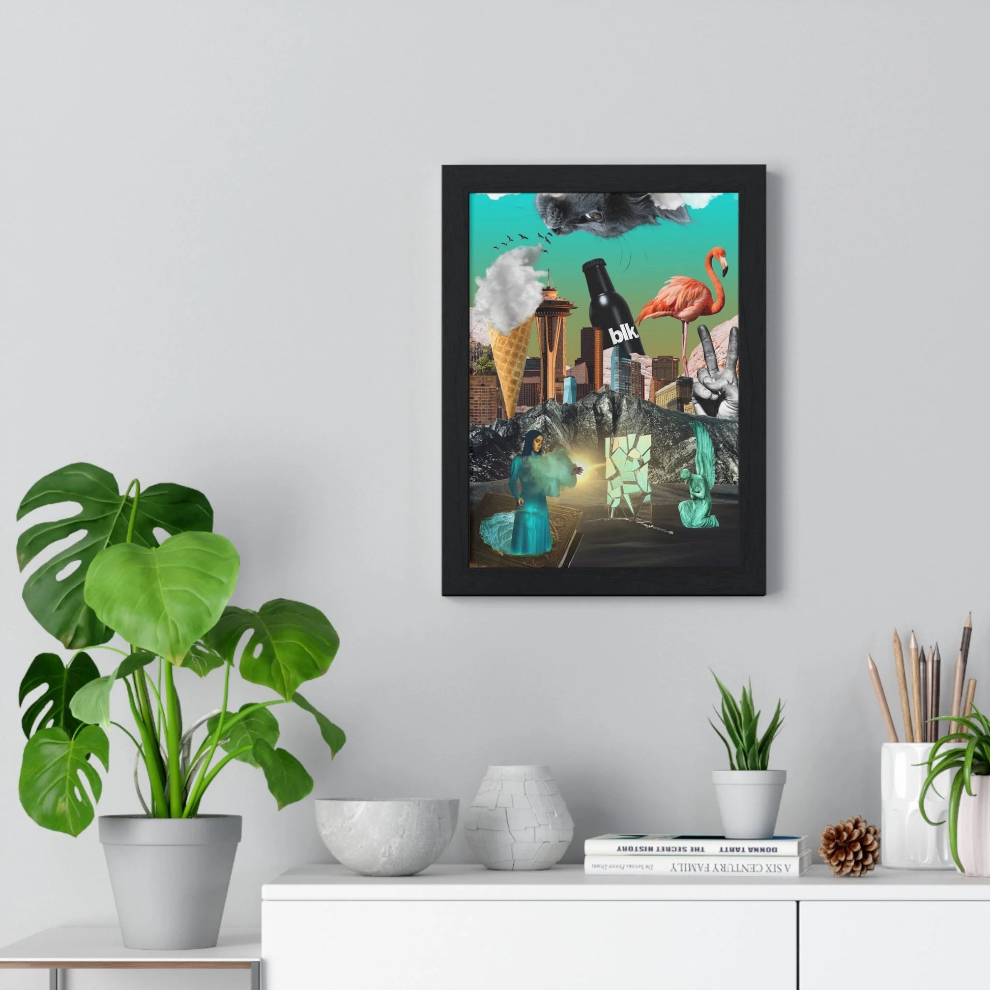 Buy The Best By Artsulli x Color Printify - Vertical Framed Poster - 2025