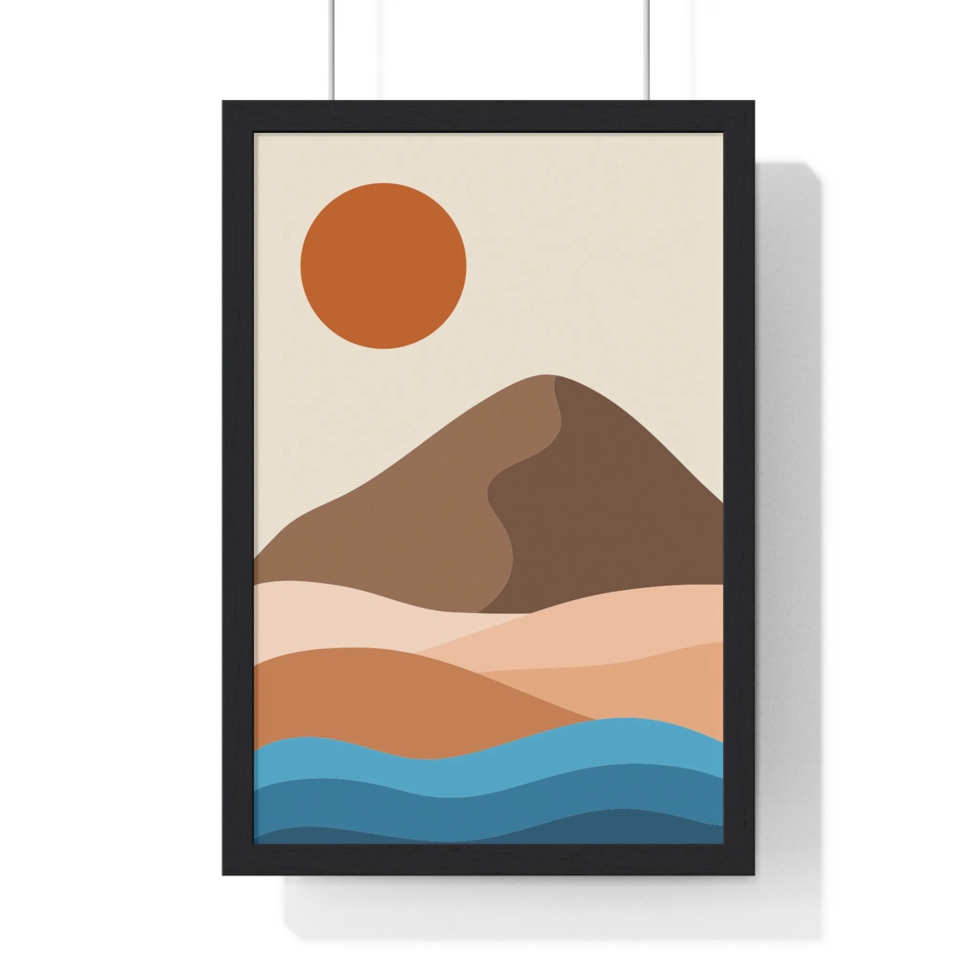 Buy The Best By Artsulli x Color Printify - Vertical Framed Poster - 2025