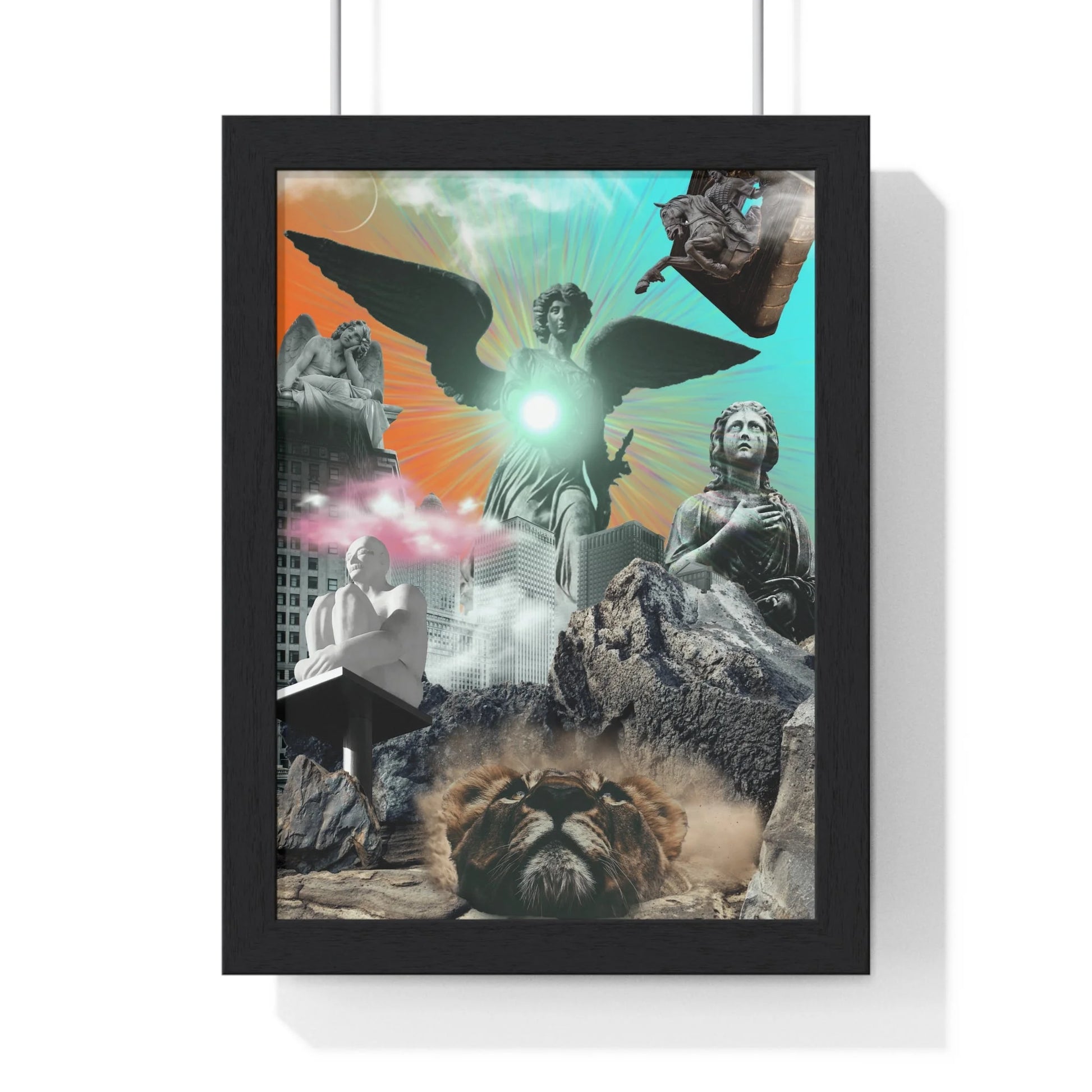 Buy The Best By Artsulli x Color Printify - Vertical Framed Poster - 2025