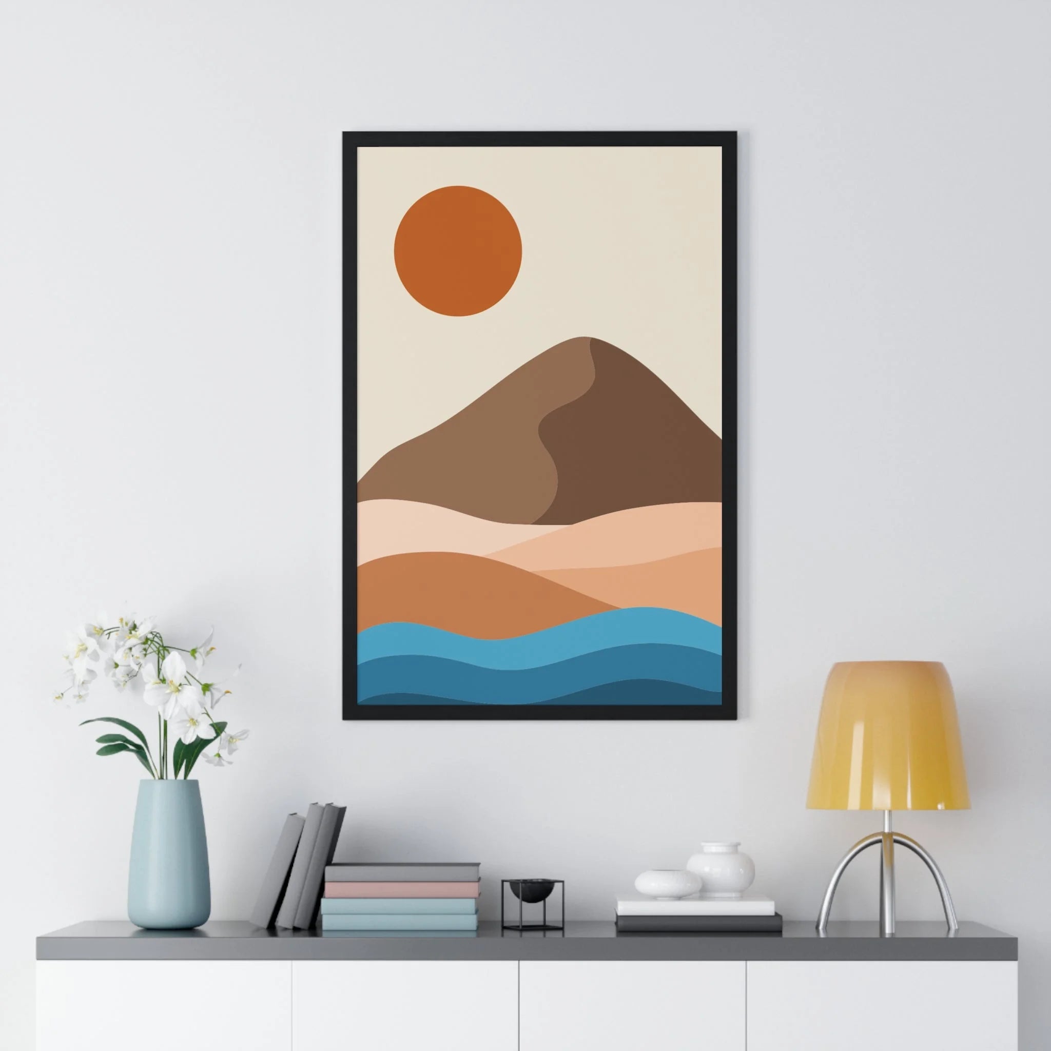 Buy The Best By Artsulli x Color Printify - Vertical Framed Poster - 2025