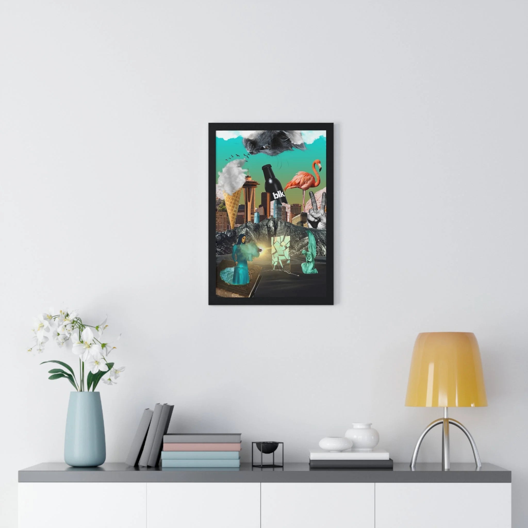 Buy The Best By Artsulli x Color Printify - Vertical Framed Poster - 2025