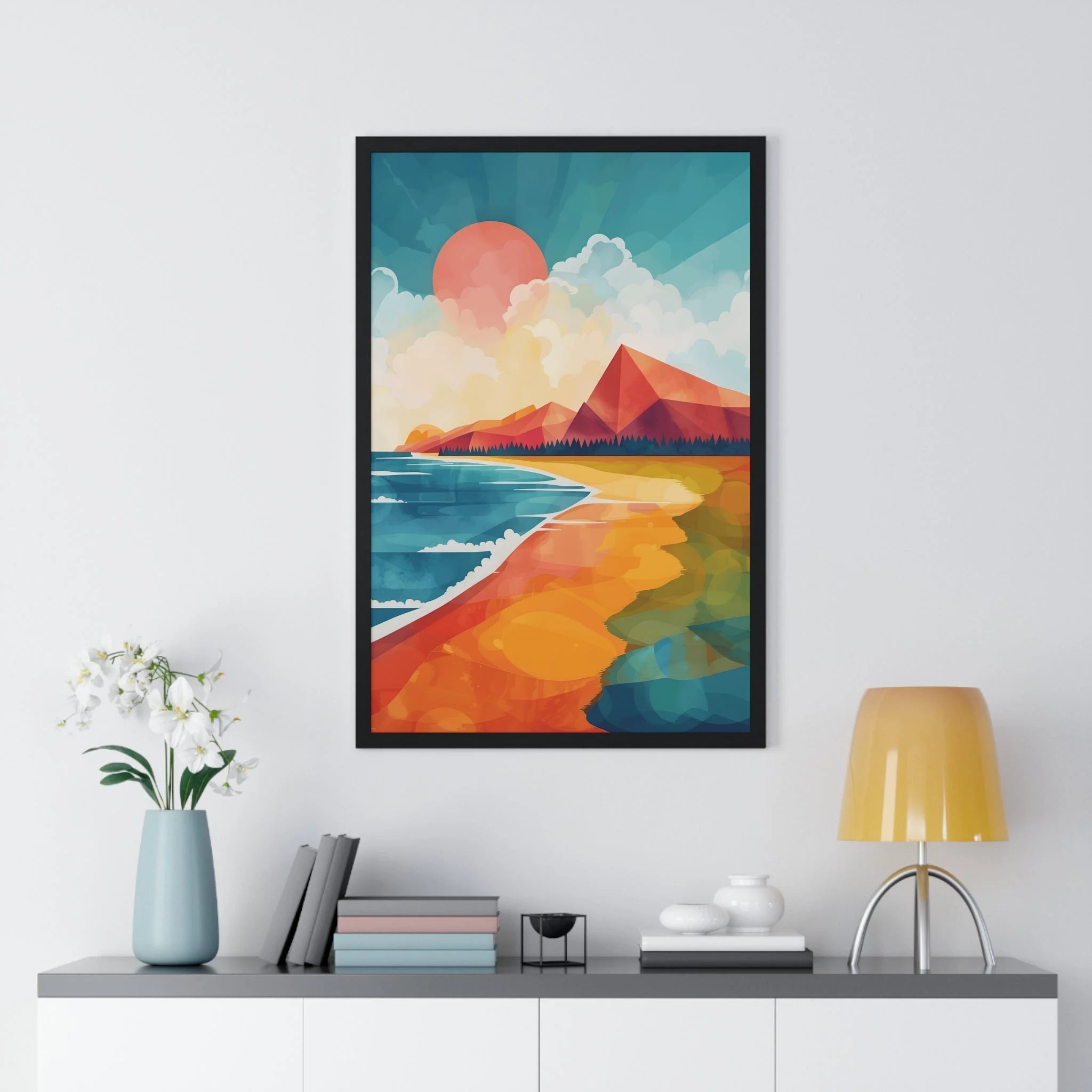 Buy The Best By Artsulli x Color Printify - Vertical Framed Poster - 2025