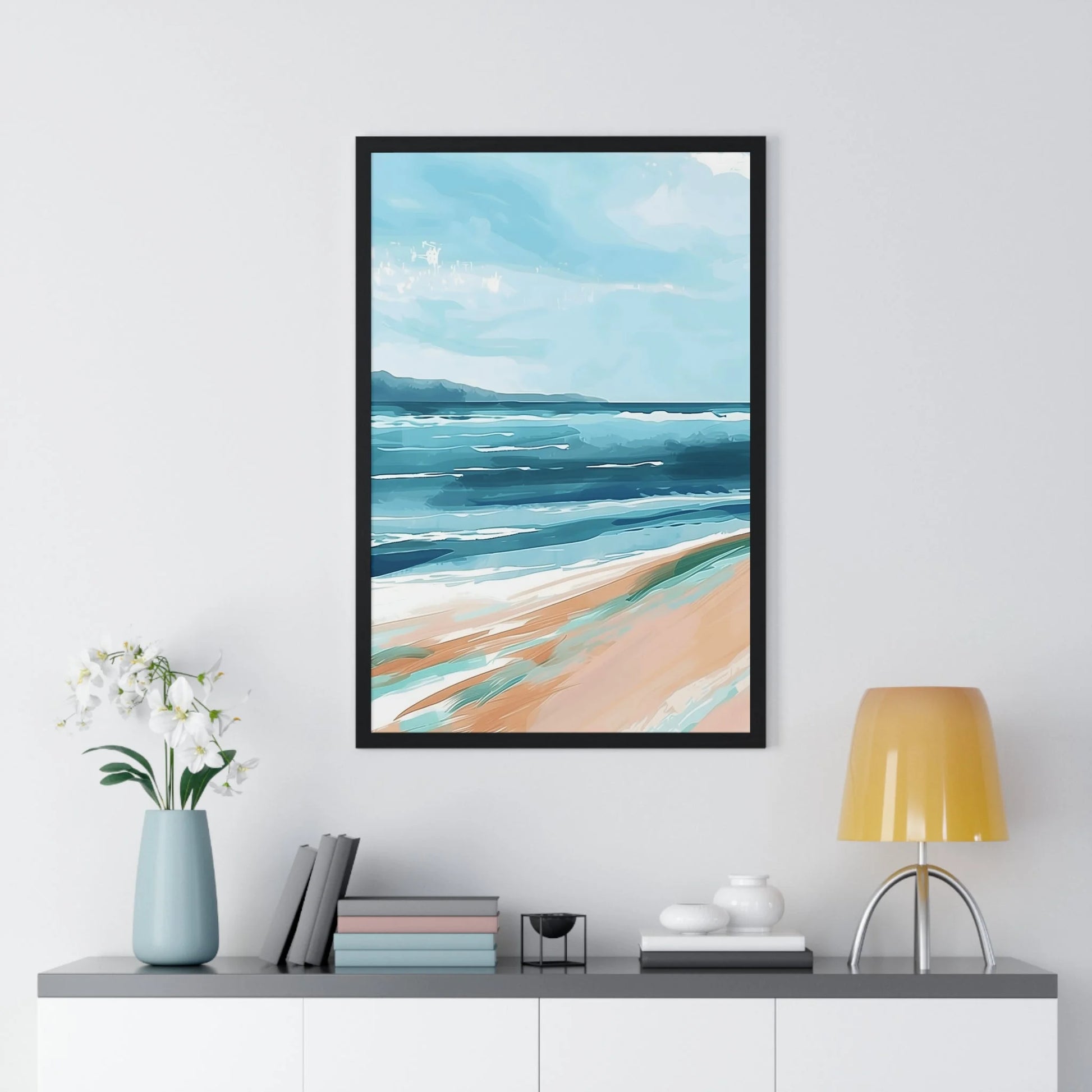 Buy The Best By Artsulli x Color Printify - Vertical Framed Poster - 2025