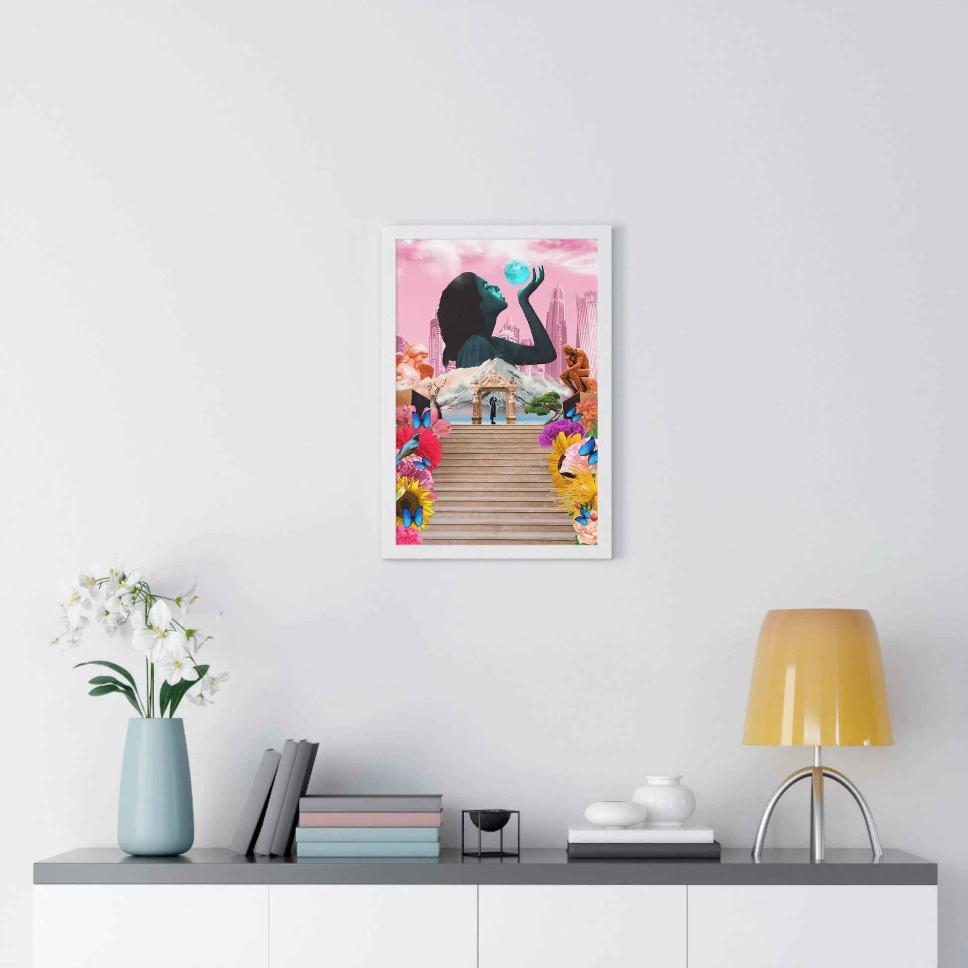 Buy The Best By Artsulli x Color Printify - Vertical Framed Poster - 2025