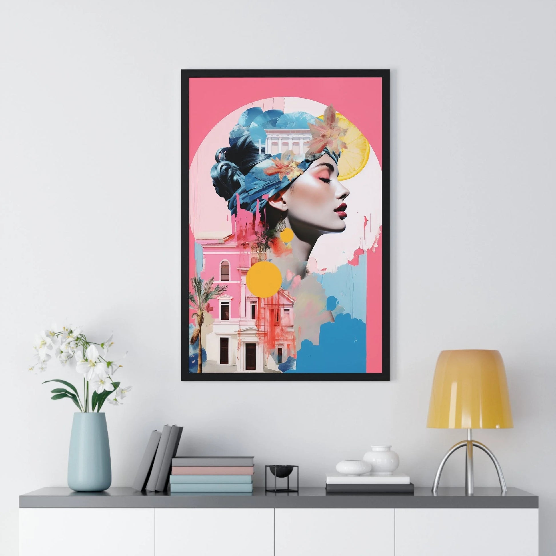 Buy The Best By Artsulli x Color Printify - Vertical Framed Poster - 2025