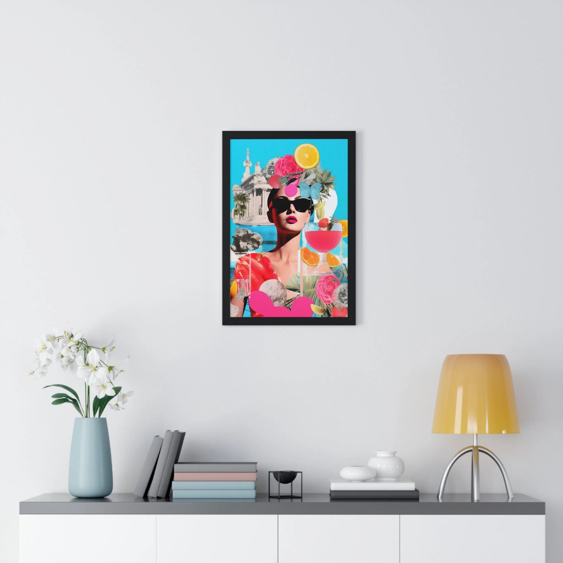 Buy The Best By Artsulli x Color Printify - Vertical Framed Poster - 2025