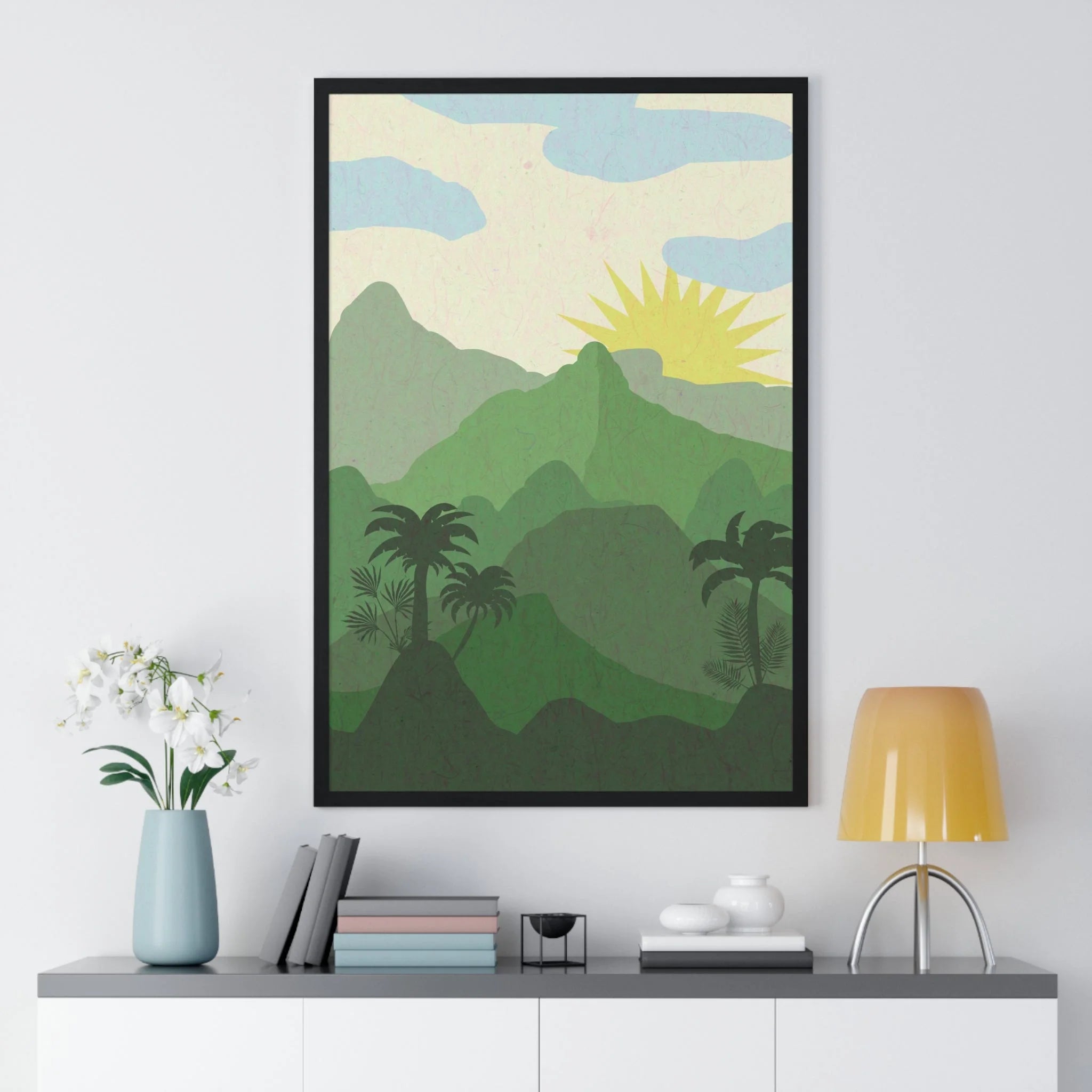 Buy The Best By Artsulli x Color Printify - Vertical Framed Poster - 2025